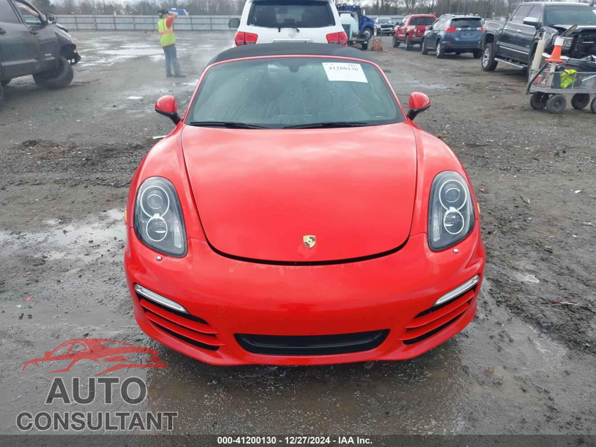 PORSCHE BOXSTER 2014 - WP0CA2A89ES120109