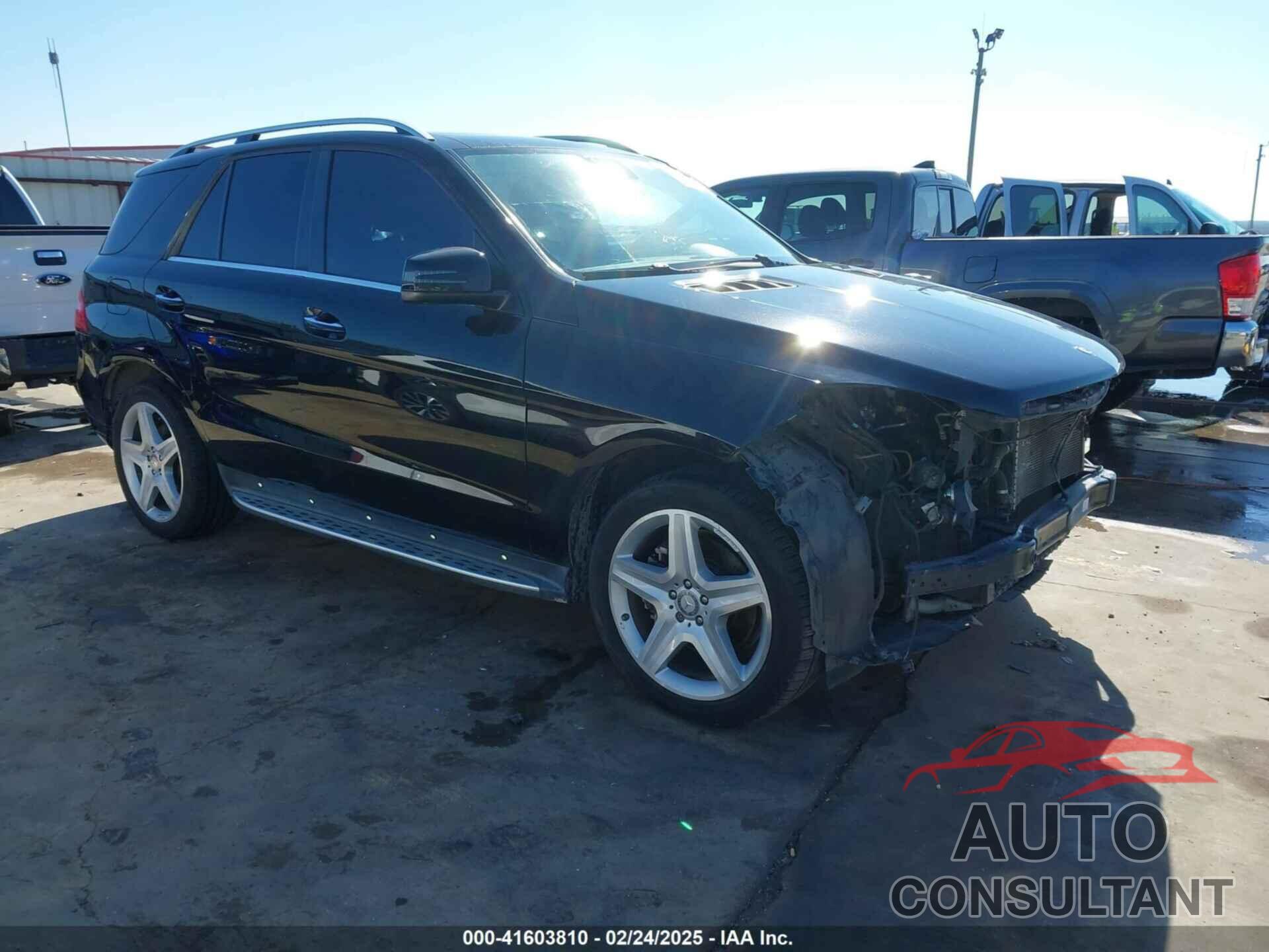 MERCEDES-BENZ ML 400 2015 - 4JGDA5GB1FA510309