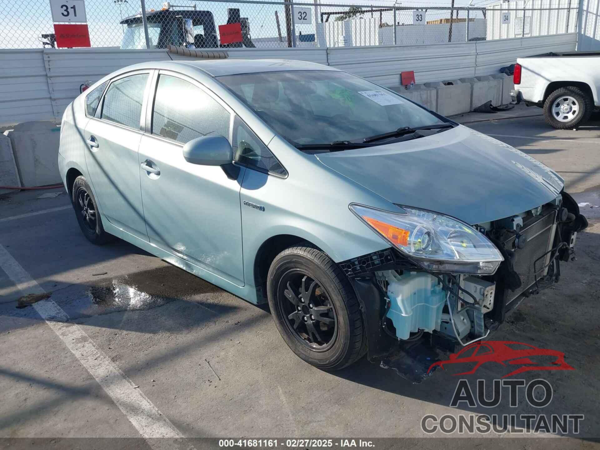 TOYOTA PRIUS 2012 - JTDKN3DU1C5430040