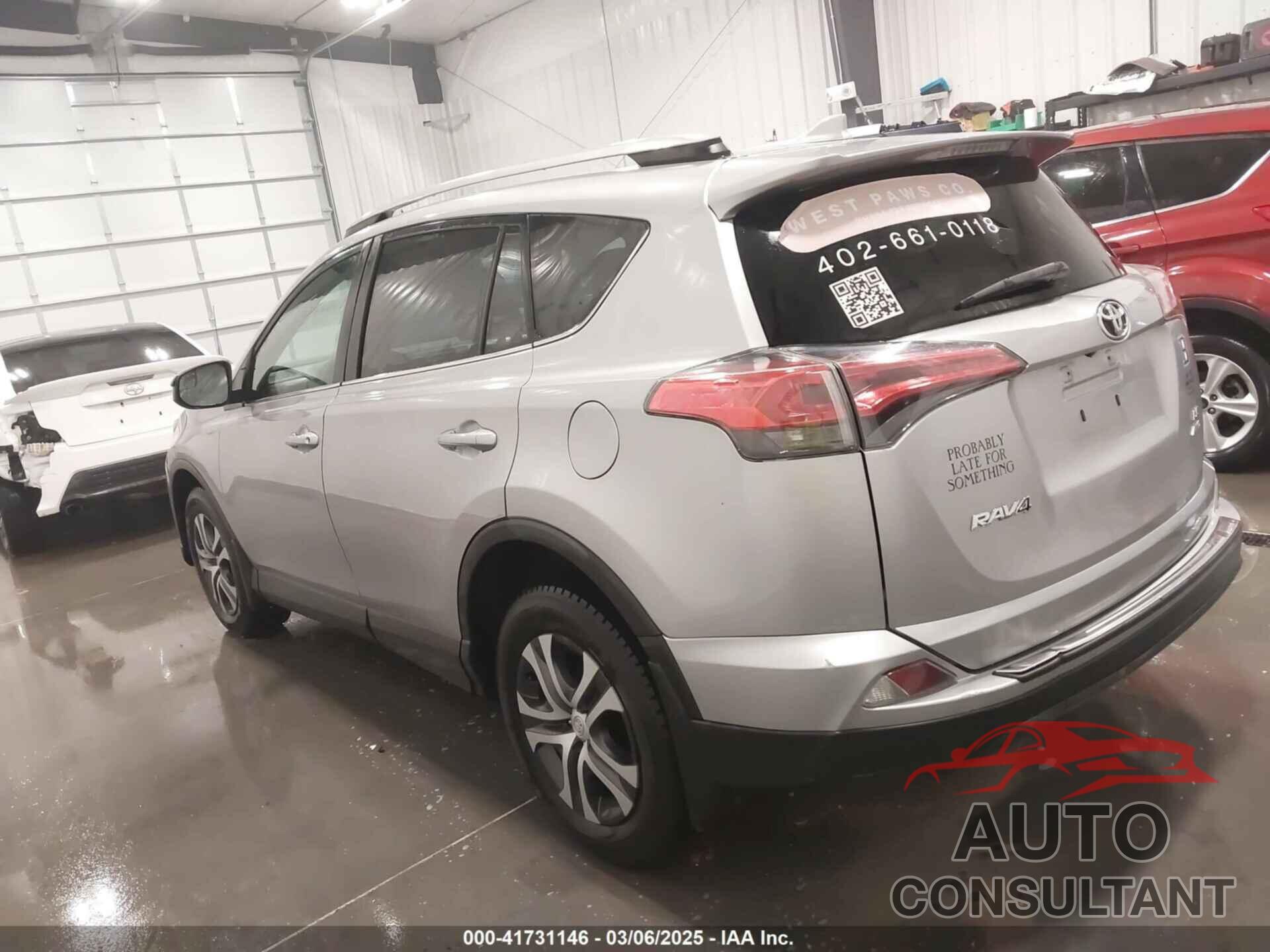 TOYOTA RAV4 2017 - 2T3BFREV8HW646796