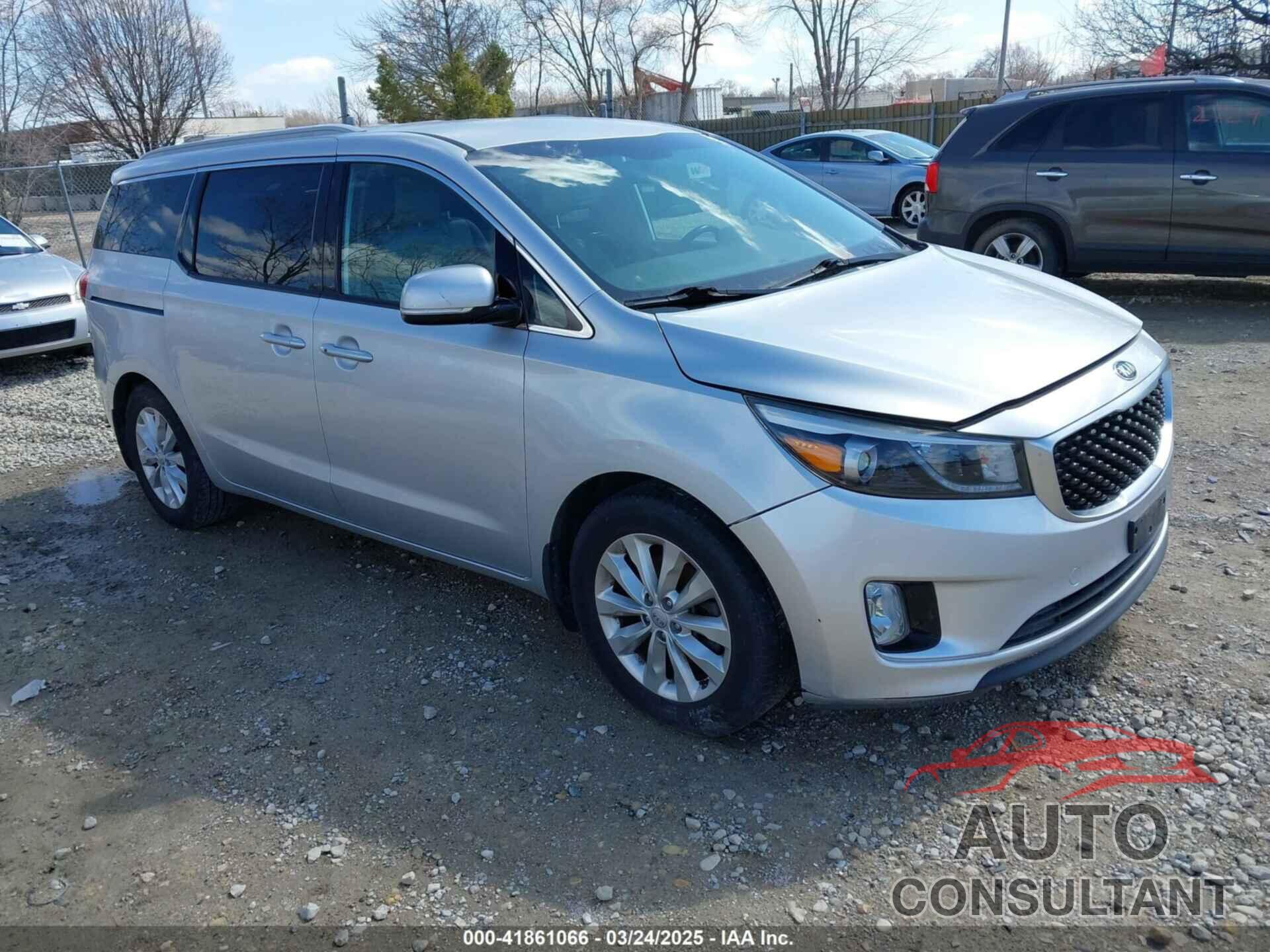 KIA SEDONA 2015 - KNDMC5C11F6034996