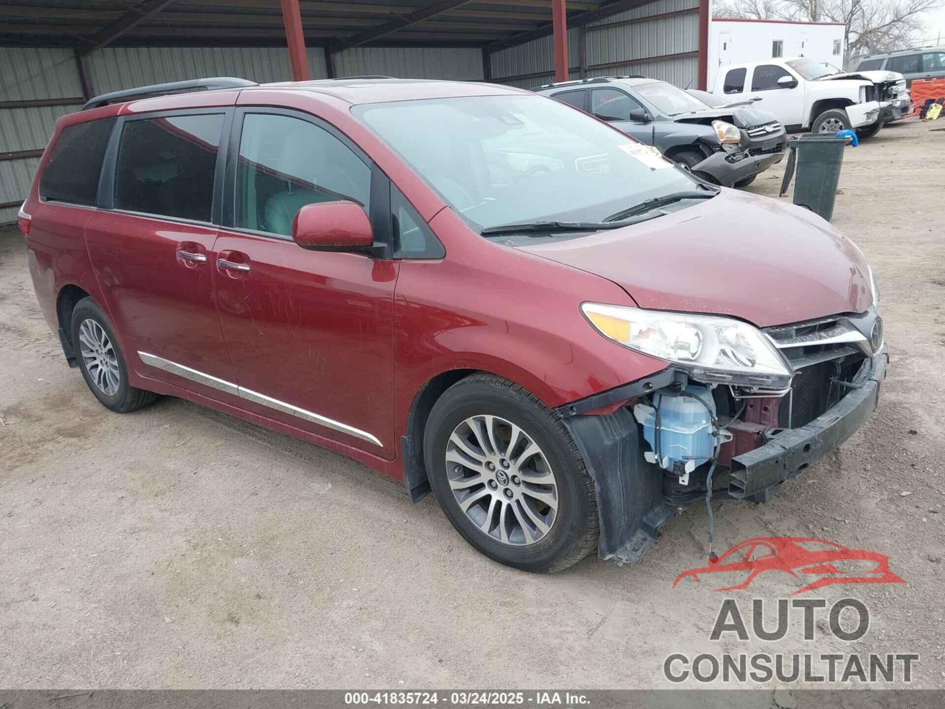 TOYOTA SIENNA 2018 - 5TDYZ3DC0JS946323