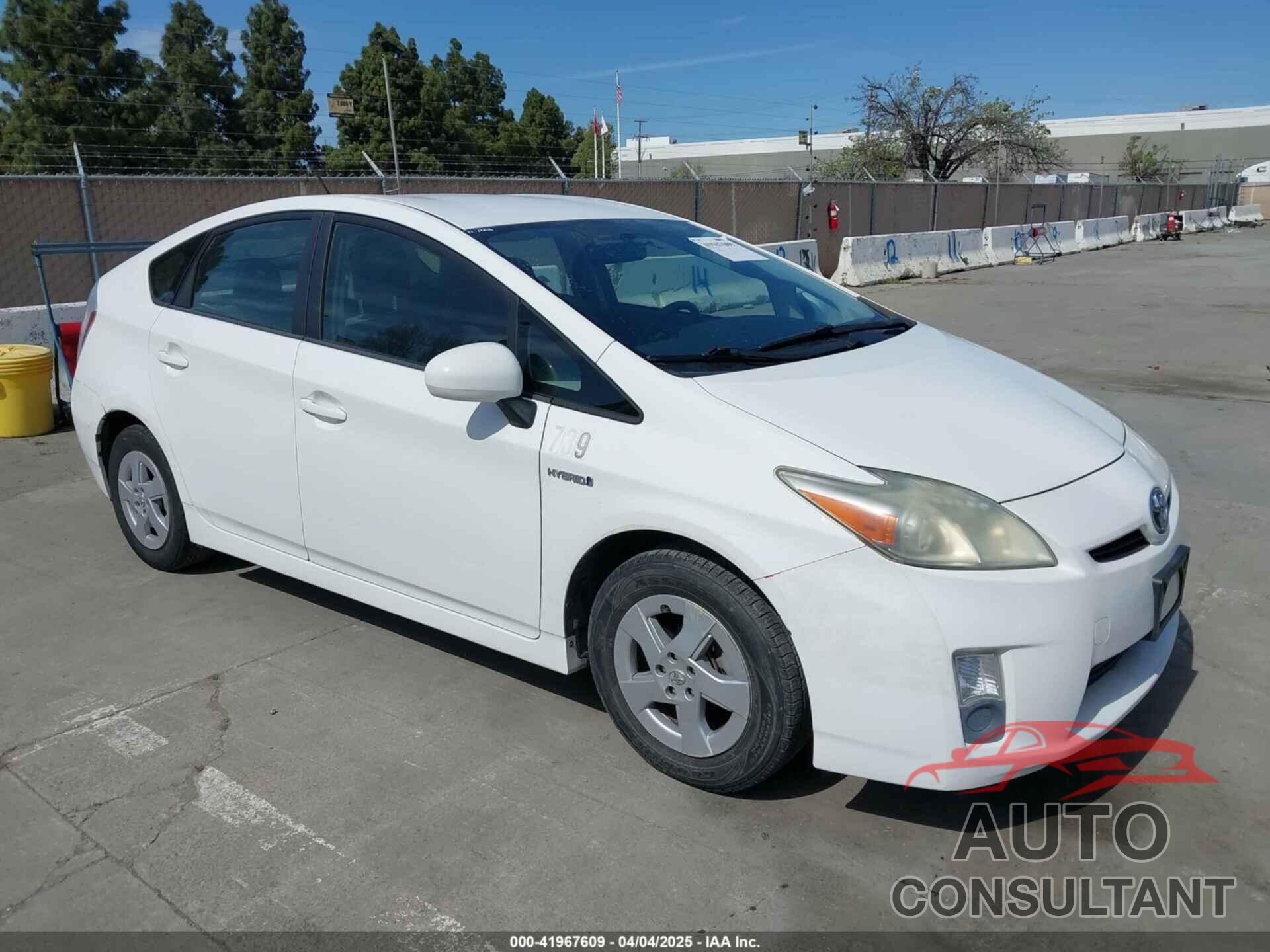 TOYOTA PRIUS 2011 - JTDKN3DU4B5333672