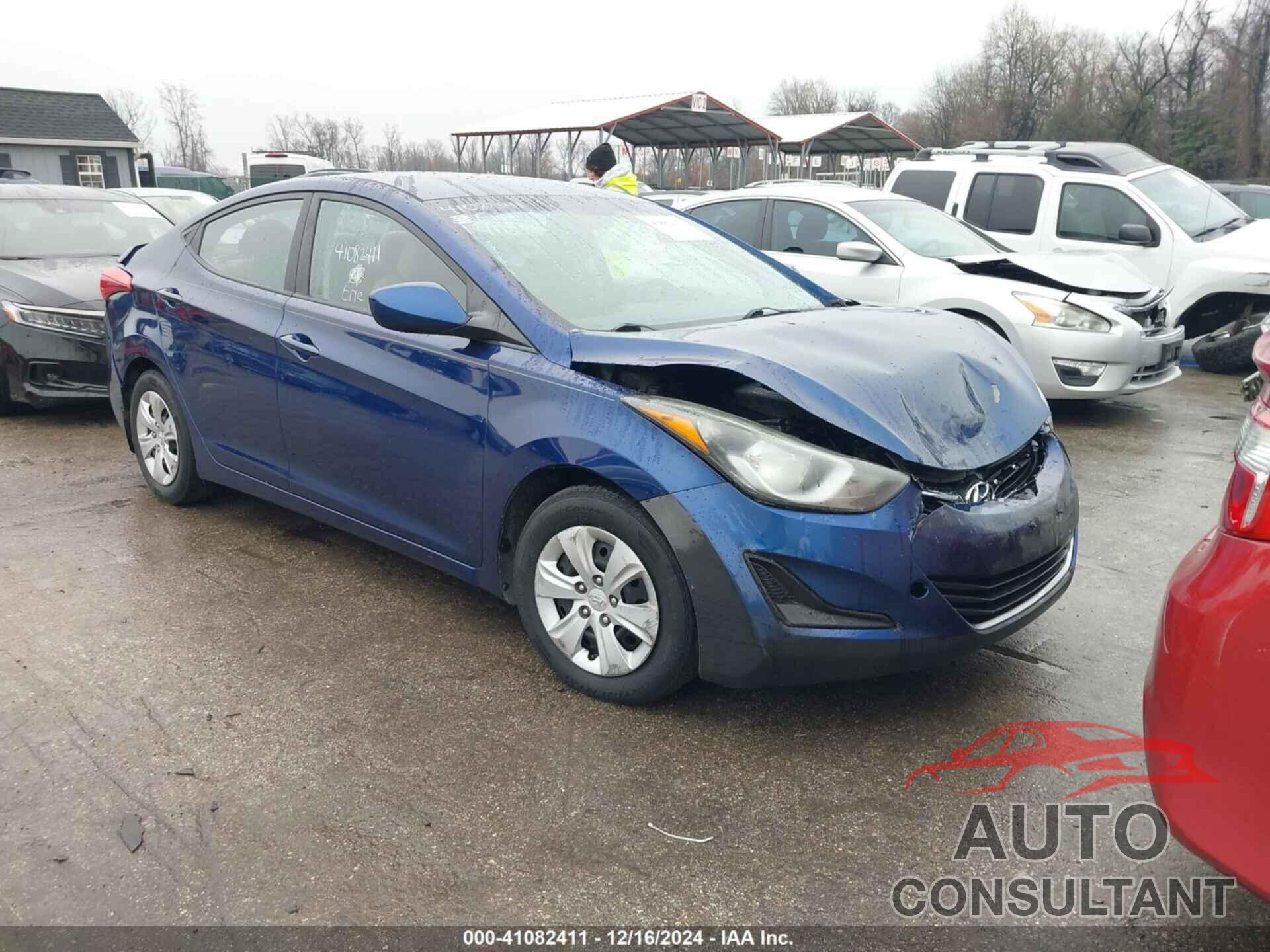 HYUNDAI ELANTRA 2016 - 5NPDH4AE1GH715880