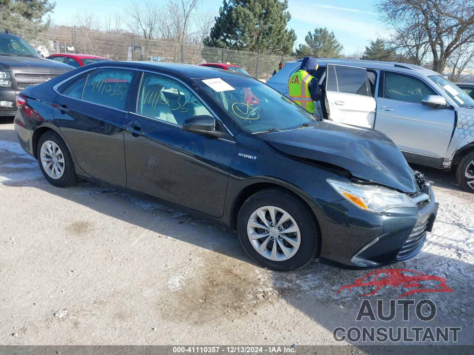 TOYOTA CAMRY HYBRID 2016 - 4T1BD1FKXGU184941