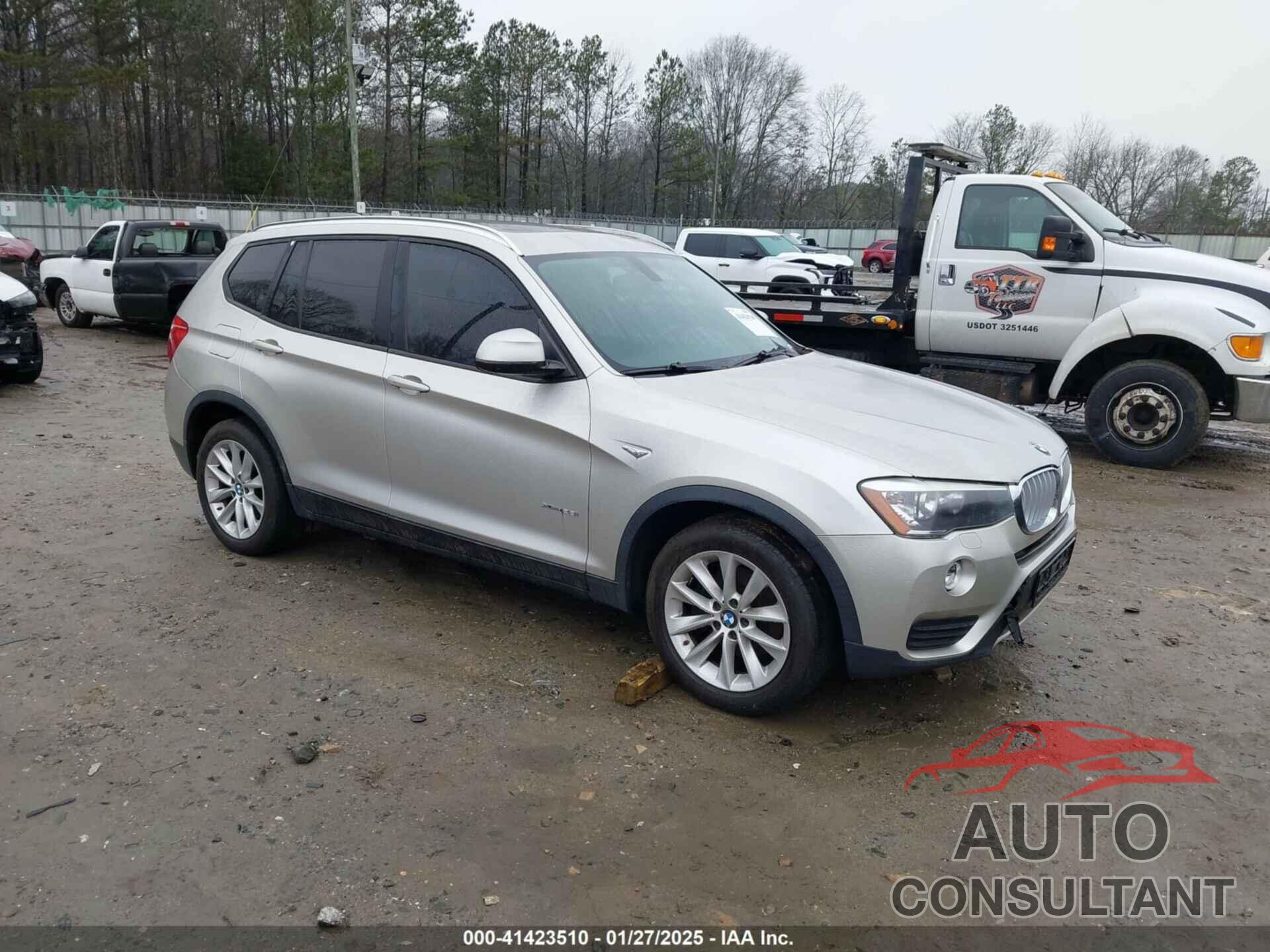 BMW X3 2015 - 5UXWX9C59F0D44244