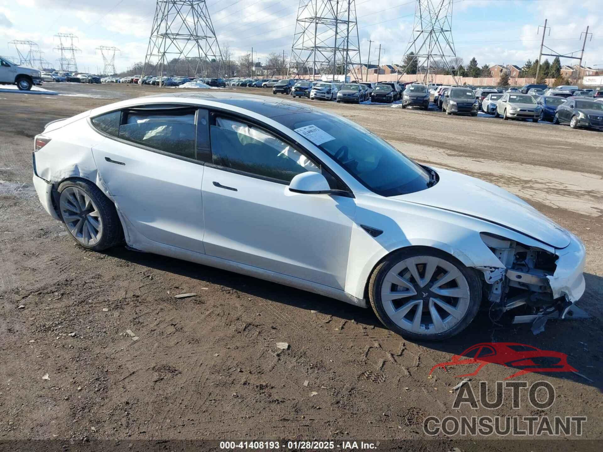 TESLA MODEL 3 2021 - 5YJ3E1EB0MF902248