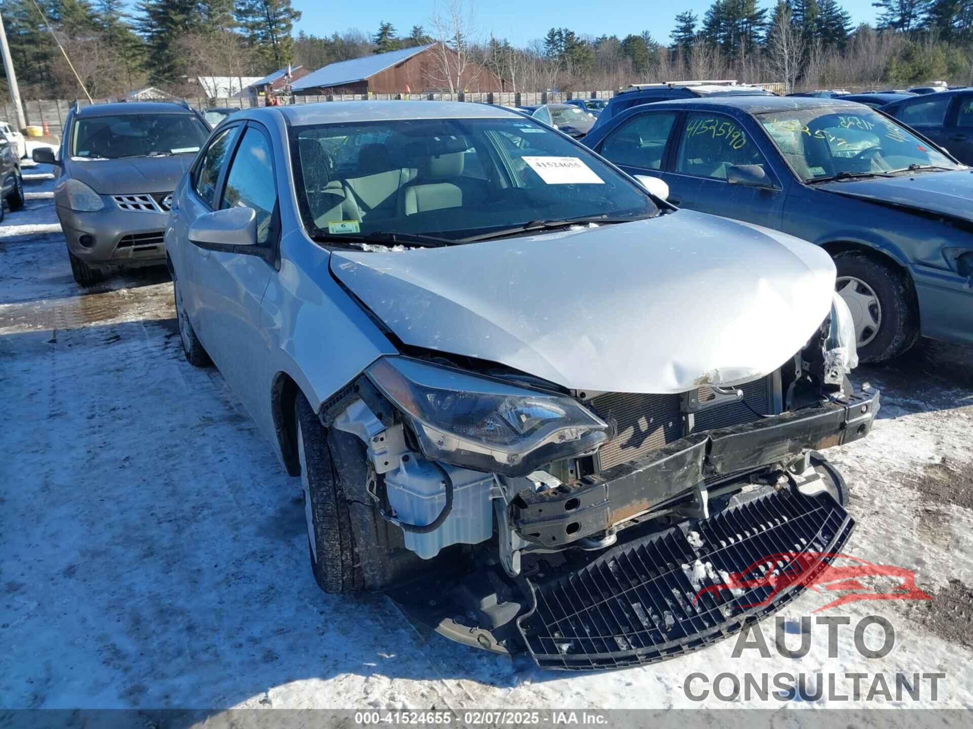 TOYOTA COROLLA 2016 - 2T1BURHE8GC493640