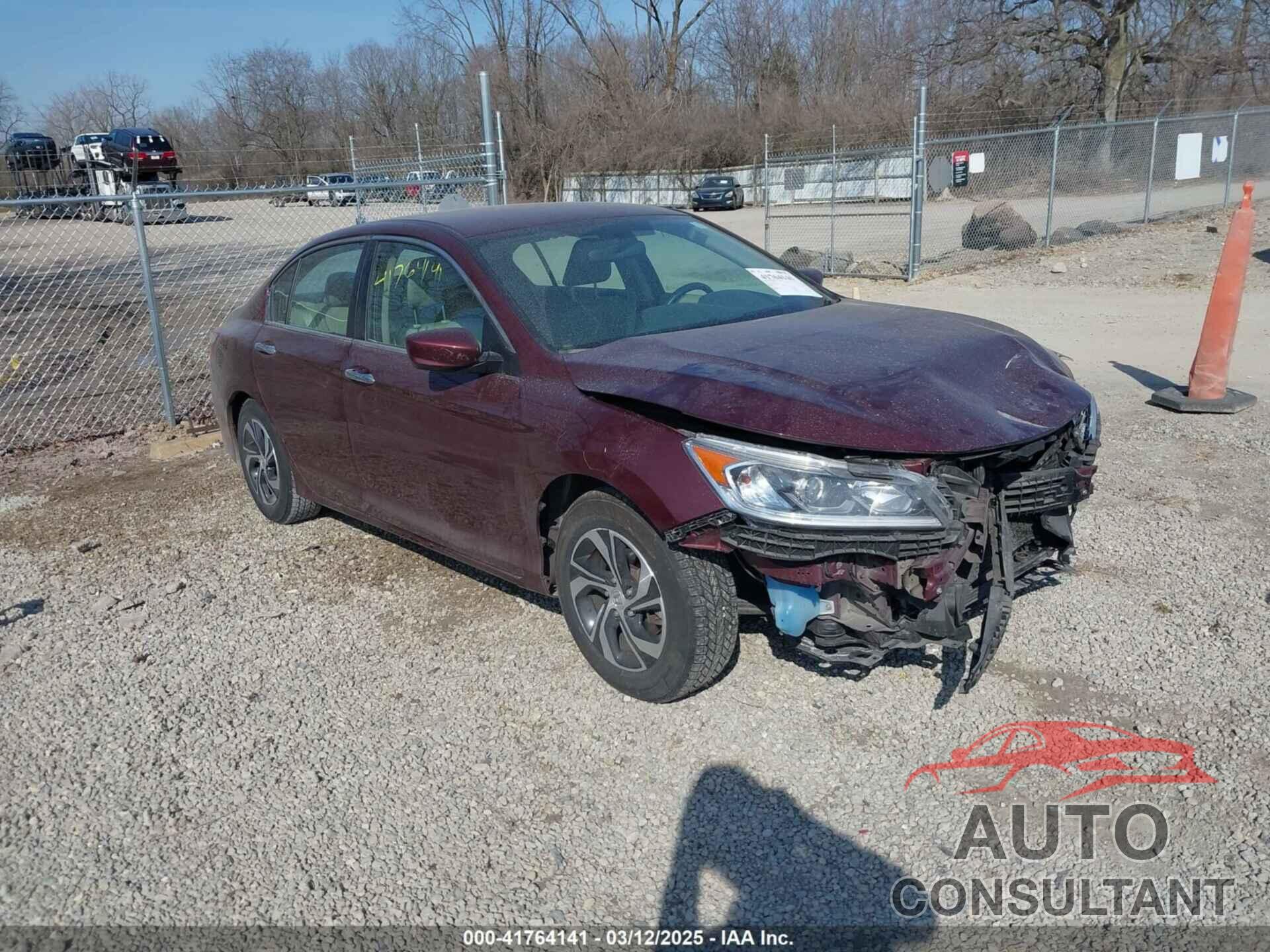 HONDA ACCORD 2017 - 1HGCR2F35HA219995