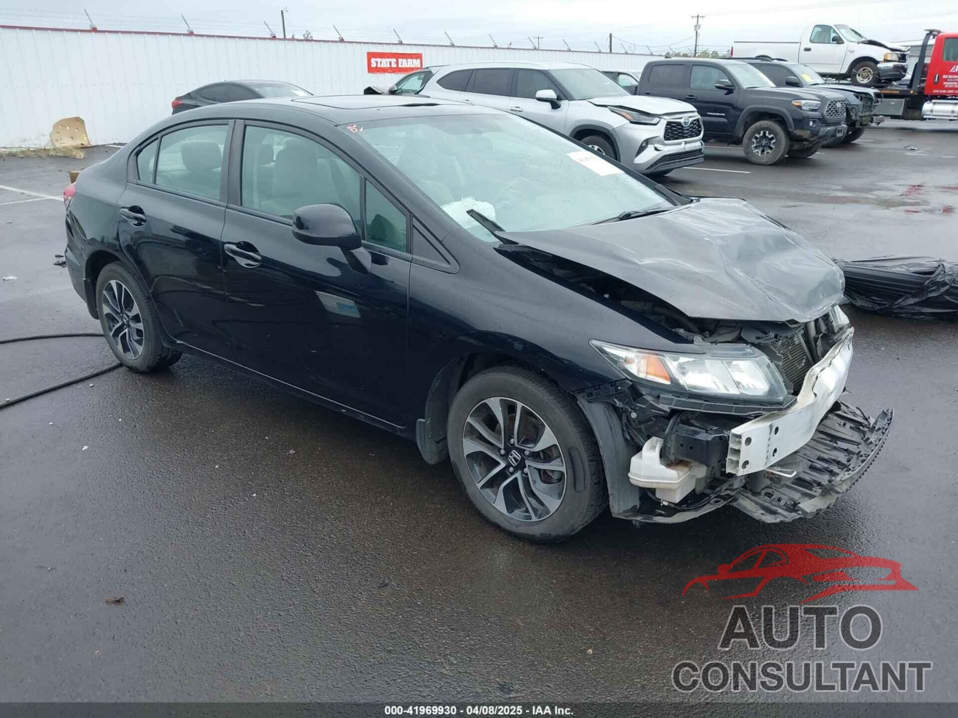 HONDA CIVIC 2013 - 19XFB2F89DE224703