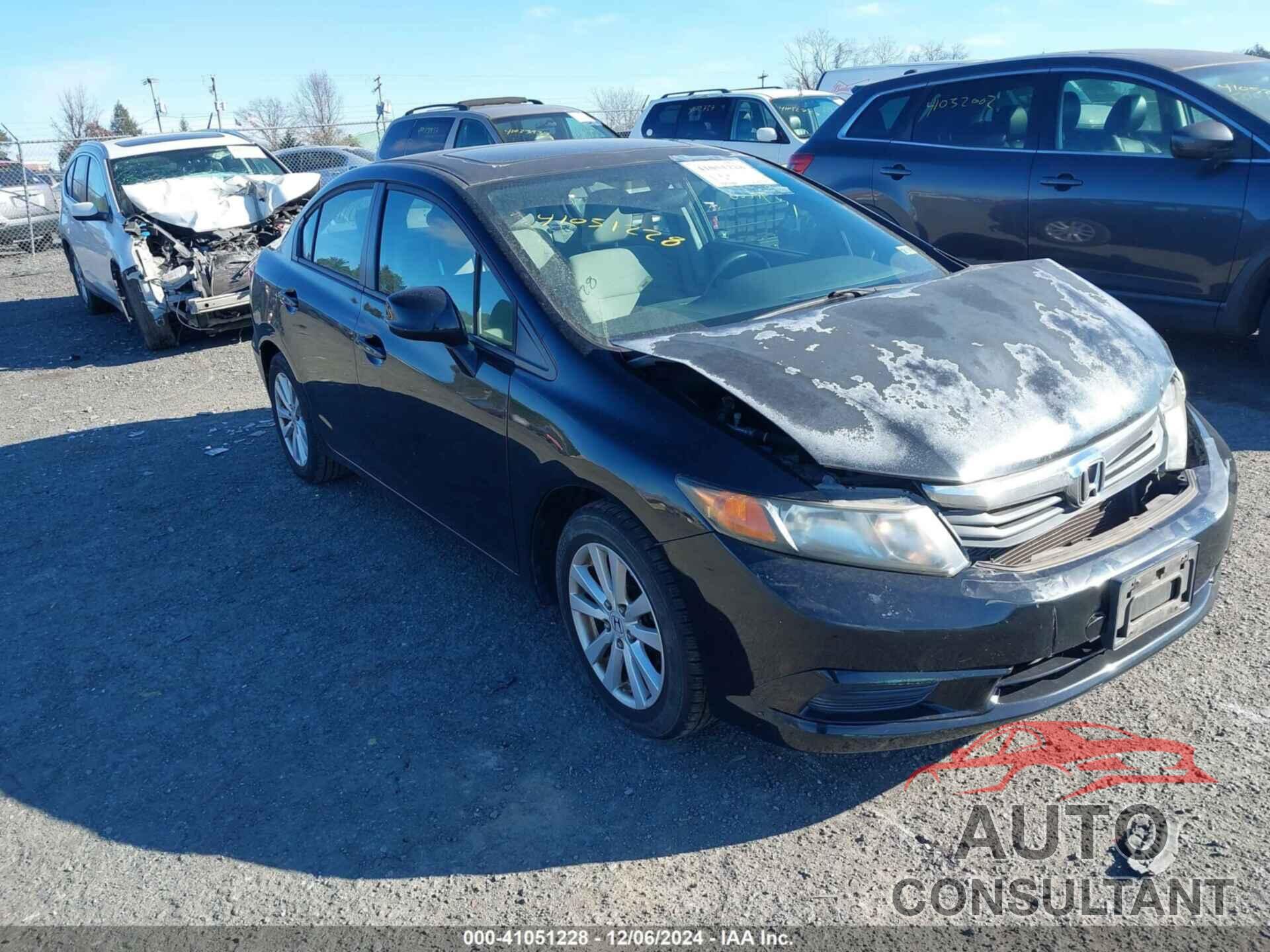 HONDA CIVIC 2012 - 2HGFB2F85CH511931