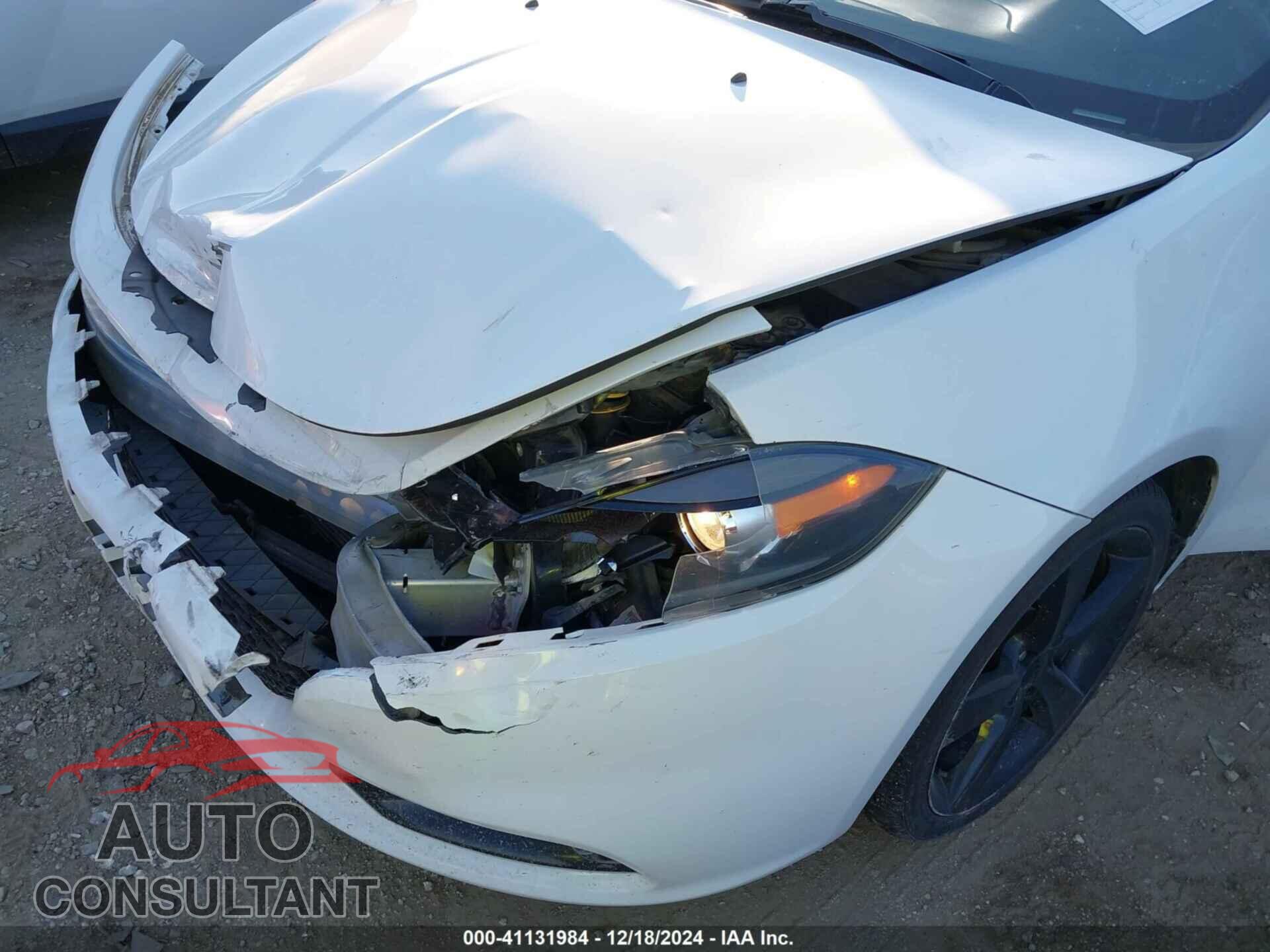 DODGE DART 2014 - 1C3CDFEB8ED866340