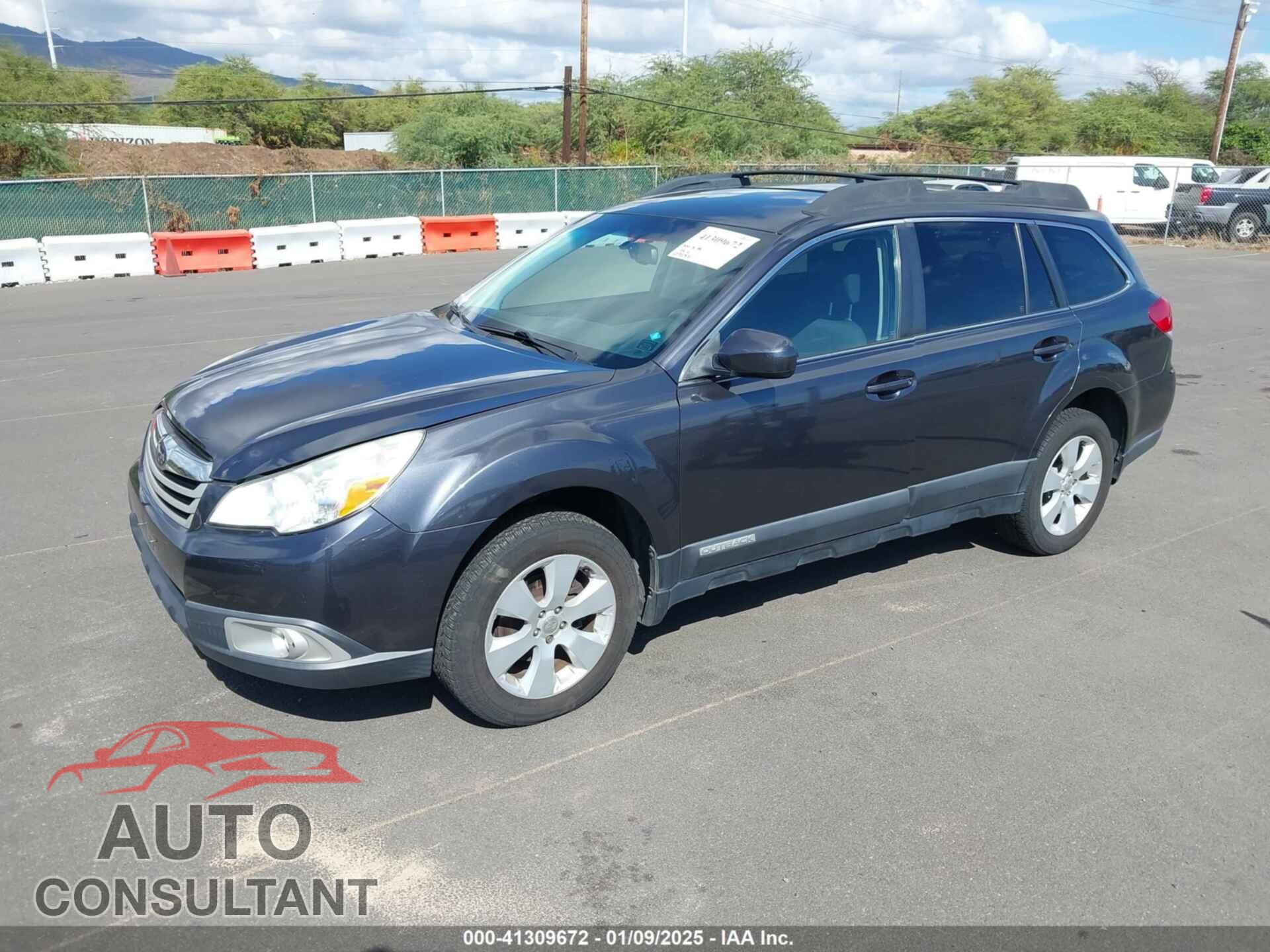 SUBARU OUTBACK 2012 - 4S4BRBCC7C3257493
