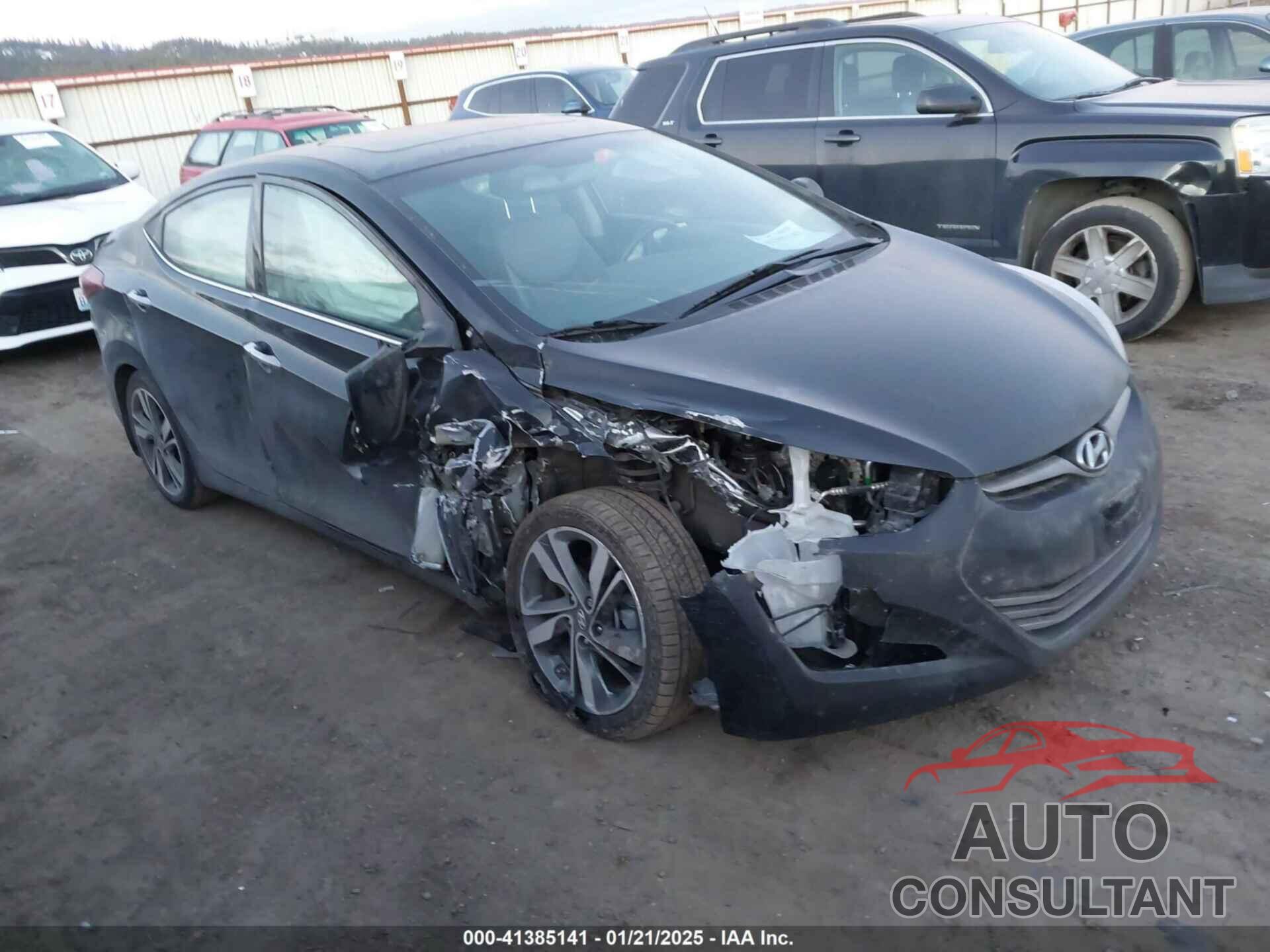 HYUNDAI ELANTRA 2015 - KMHDH4AE8FU237358
