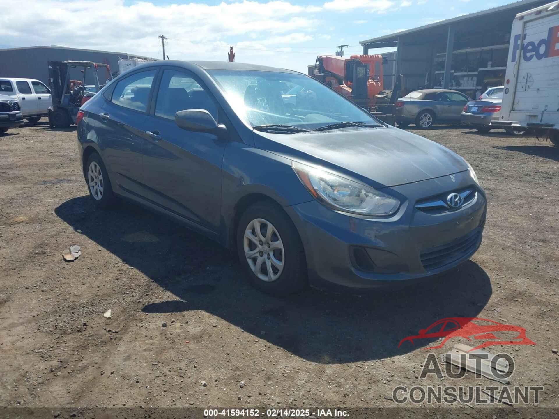HYUNDAI ACCENT 2012 - KMHCT4AE9CU116540