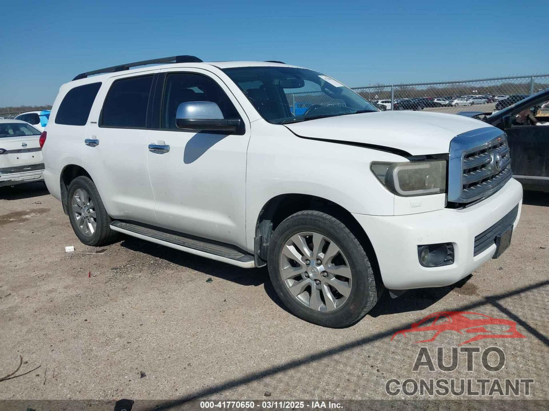 TOYOTA SEQUOIA 2012 - 5TDKY5G11CS042370