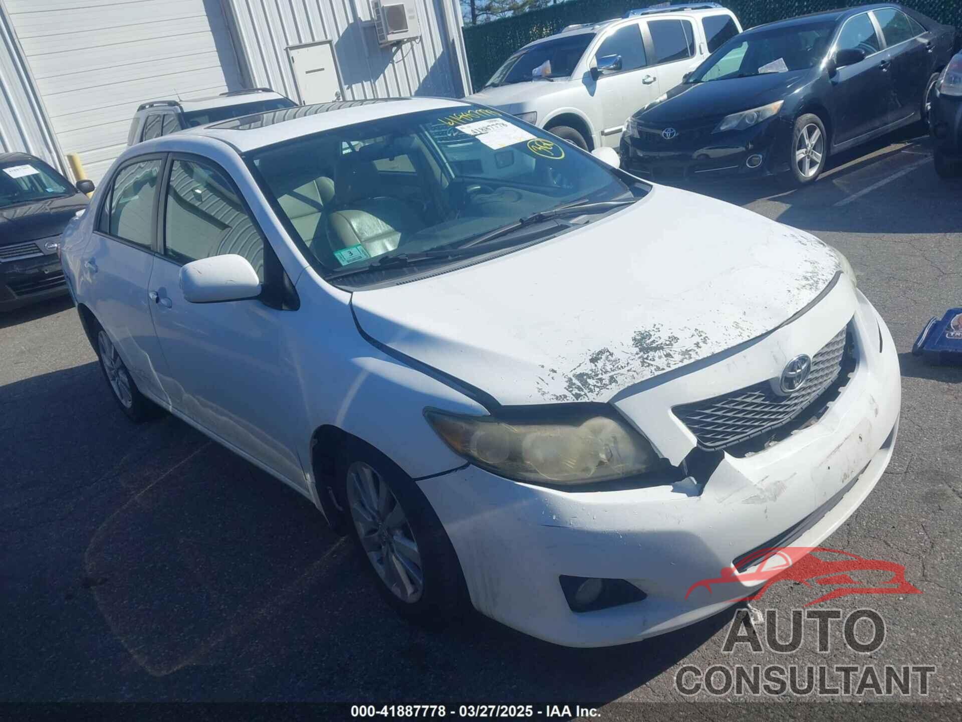 TOYOTA COROLLA 2009 - 1NXBU40E59Z070160