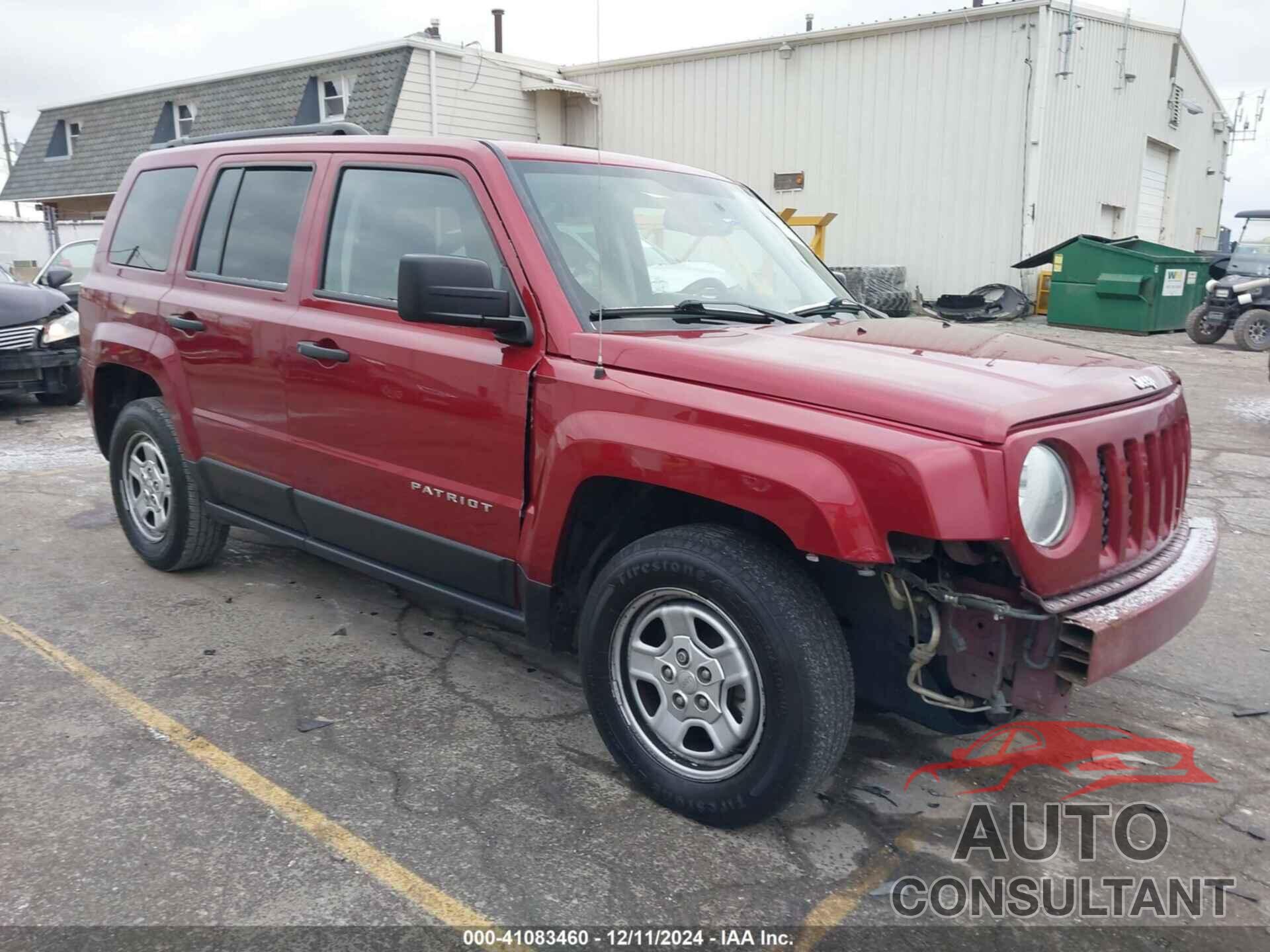 JEEP PATRIOT 2016 - 1C4NJPBA3GD528409
