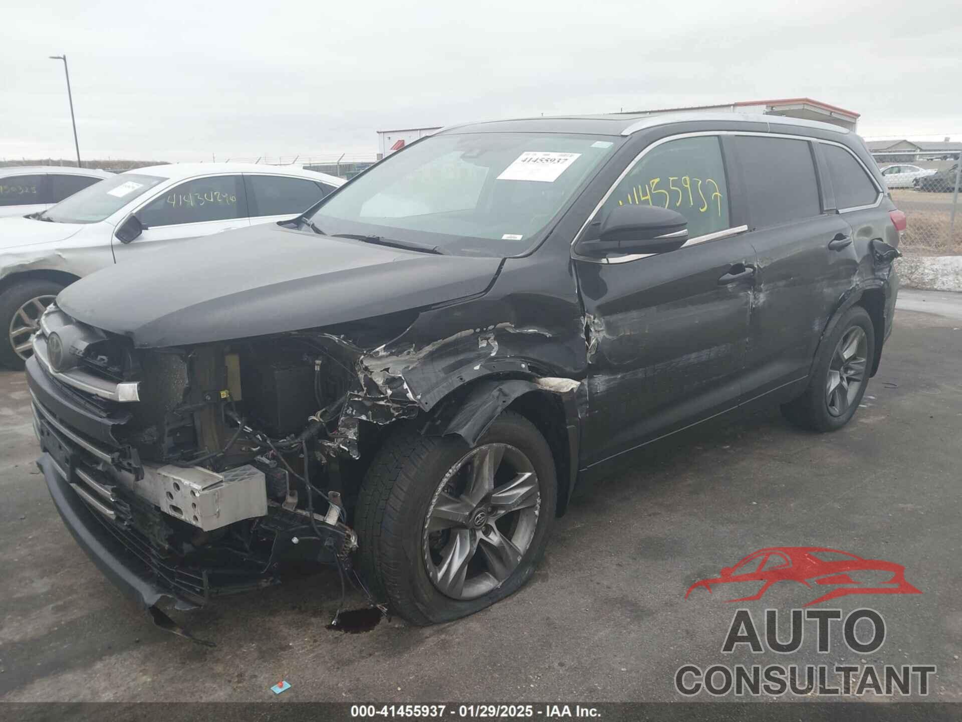 TOYOTA HIGHLANDER 2019 - 5TDDZRFH6KS977765