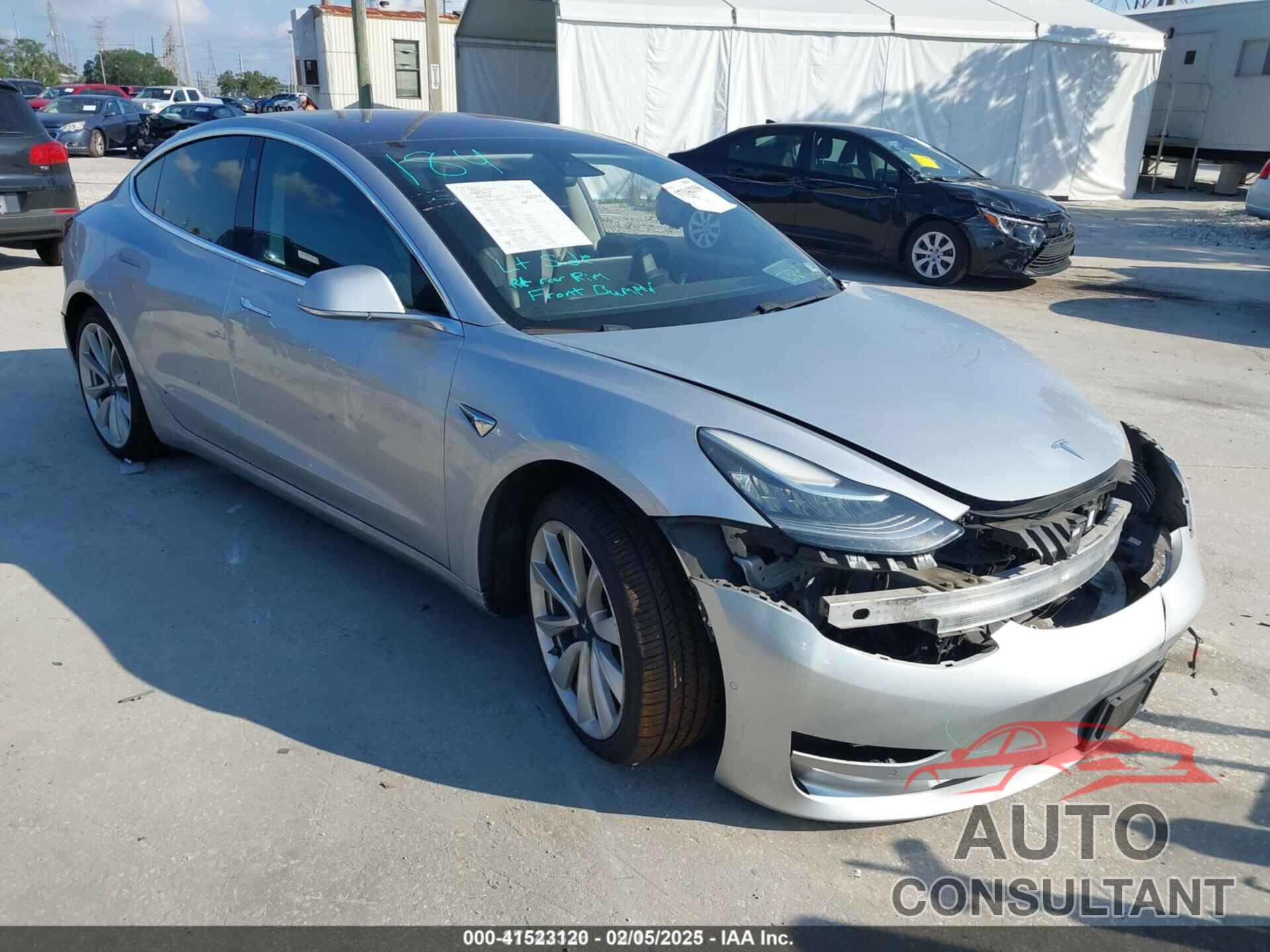 TESLA MODEL 3 2018 - 5YJ3E1EA3JF032076