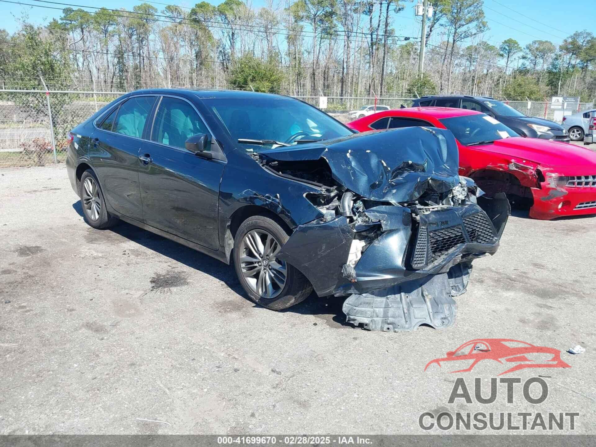 TOYOTA CAMRY 2017 - 4T1BF1FK3HU288649