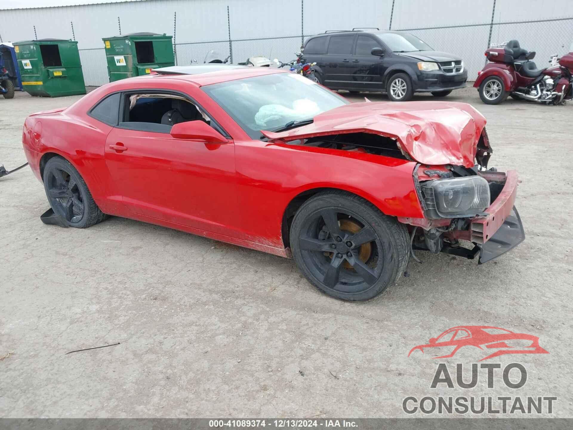 CHEVROLET CAMARO 2012 - 2G1FB1E35C9145292