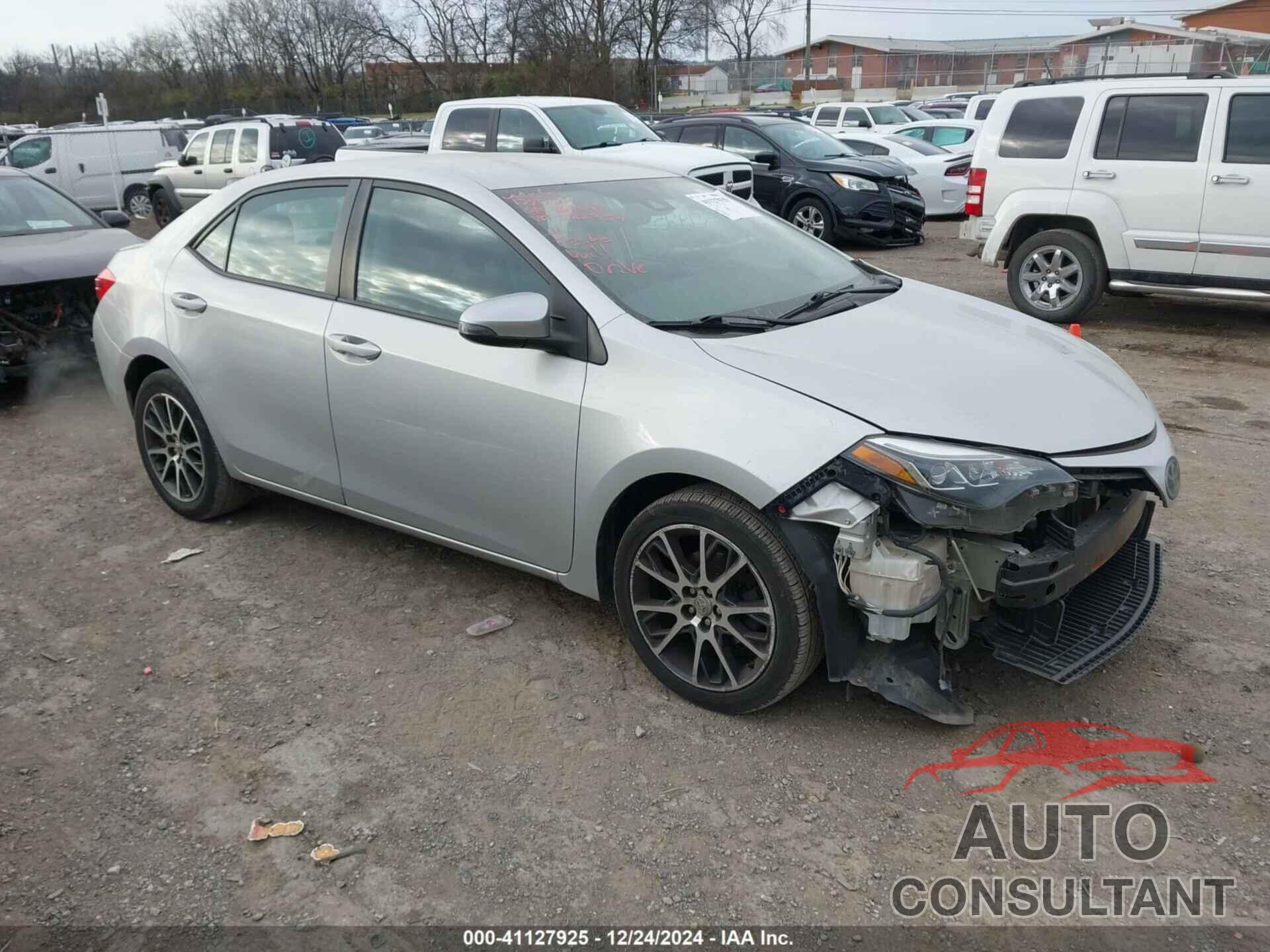 TOYOTA COROLLA 2017 - 5YFBURHE1HP582354