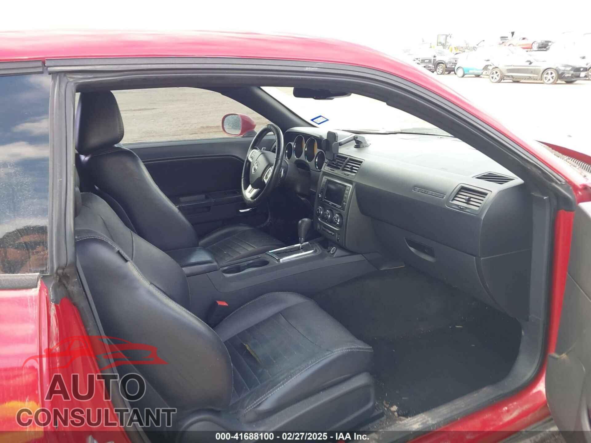 DODGE CHALLENGER 2012 - 2C3CDYBT4CH123313