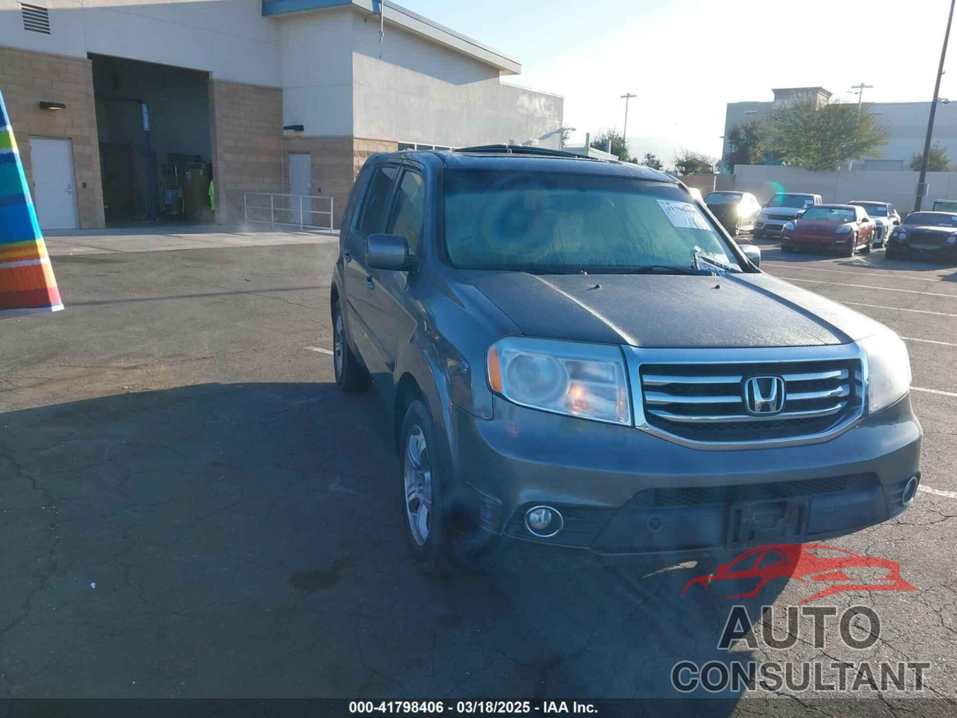 HONDA PILOT 2012 - 5FNYF4H70CB054379