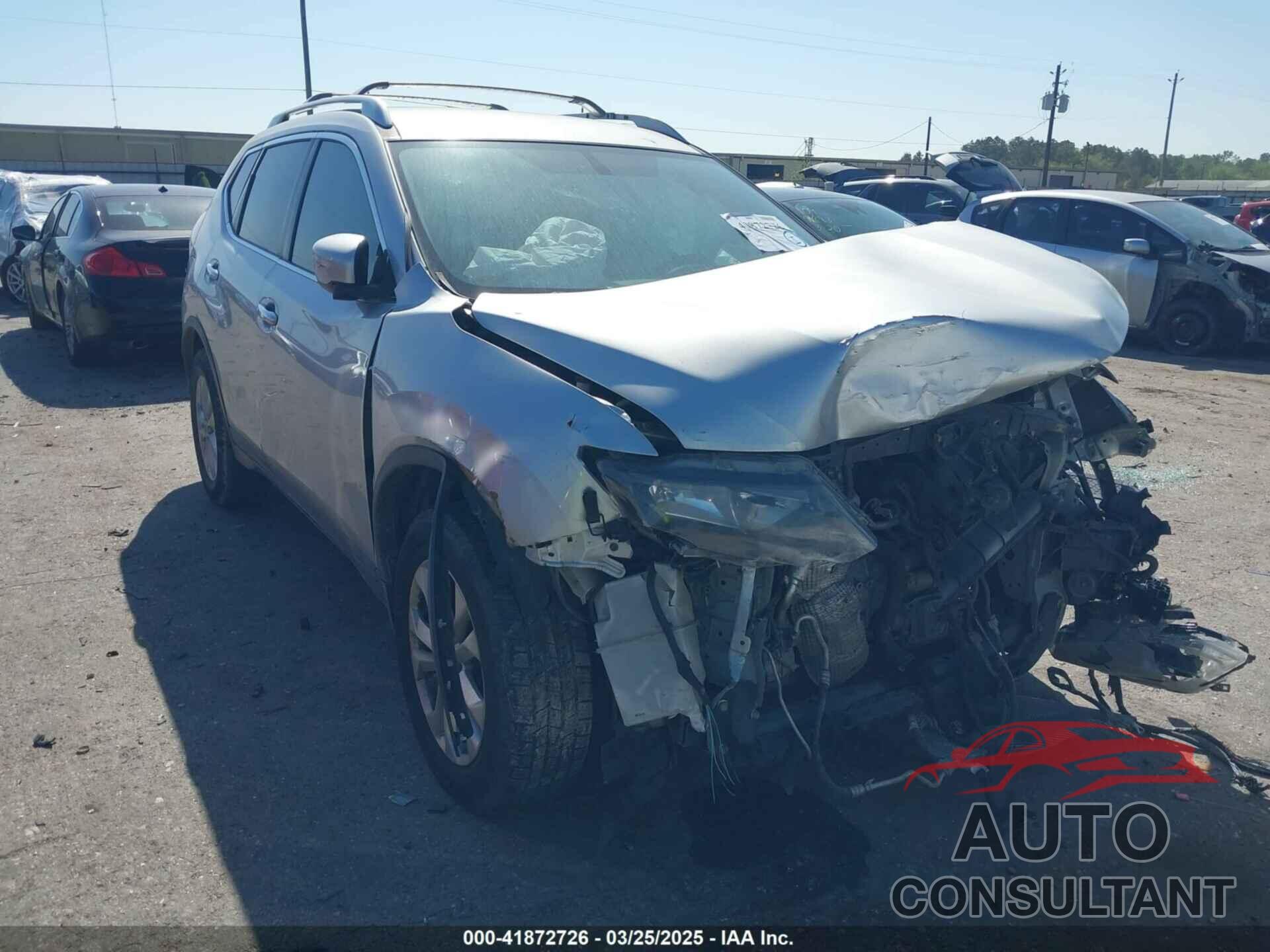 NISSAN ROGUE 2015 - KNMAT2MT1FP554241