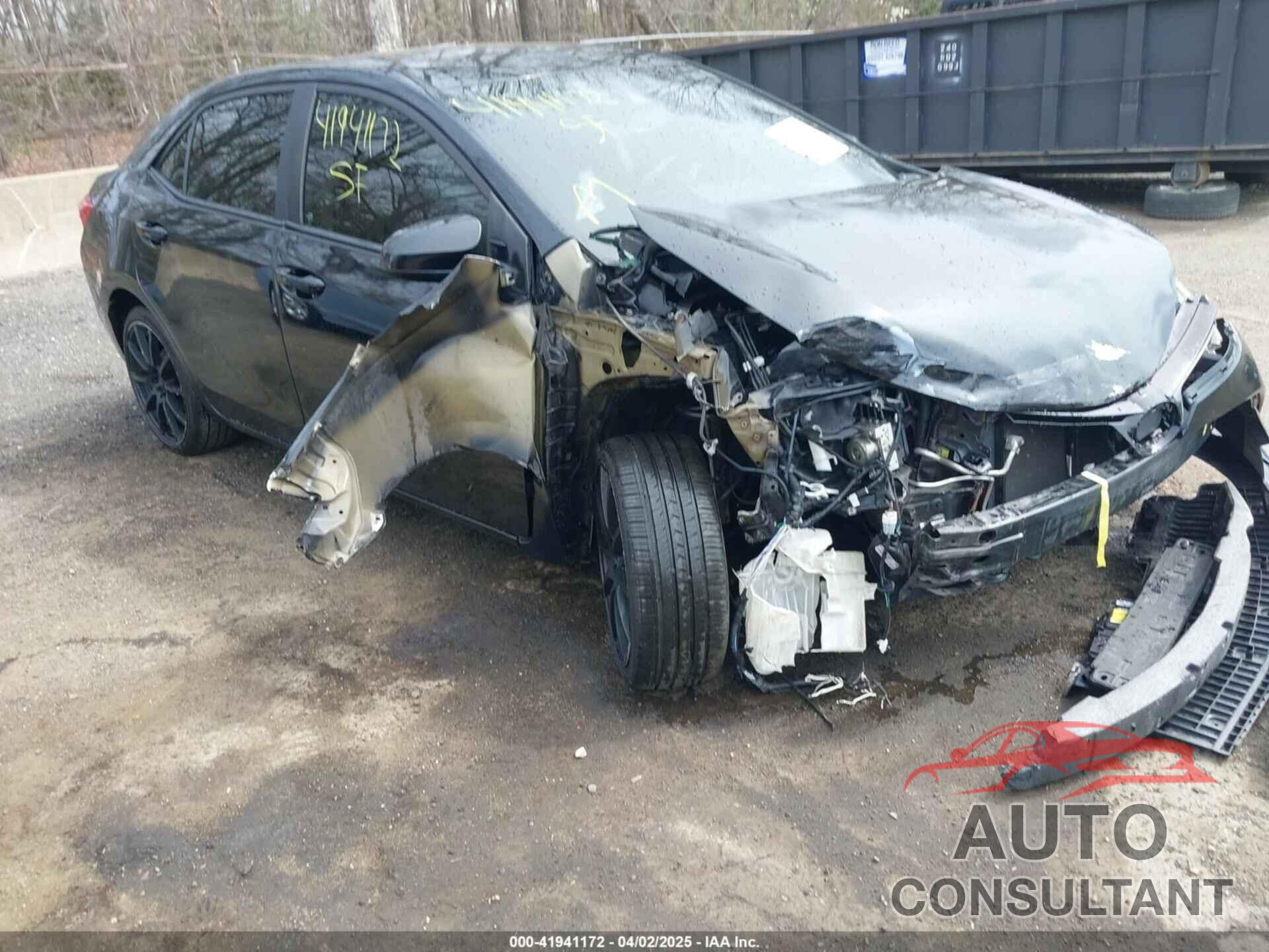 TOYOTA COROLLA 2018 - 2T1BURHE2JC975043