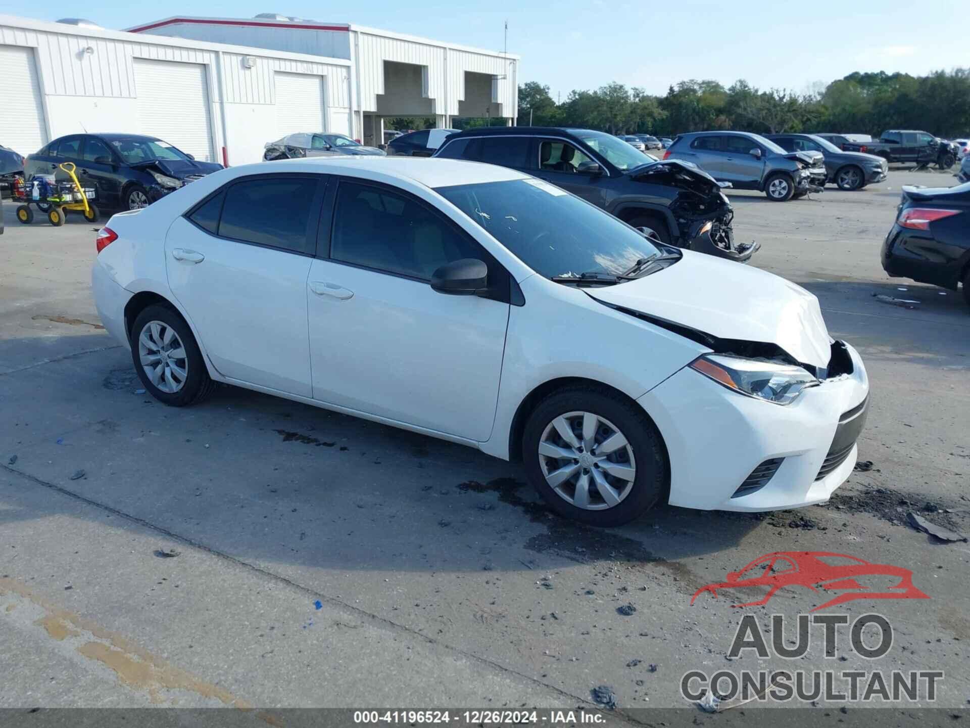 TOYOTA COROLLA 2015 - 2T1BURHE2FC390048