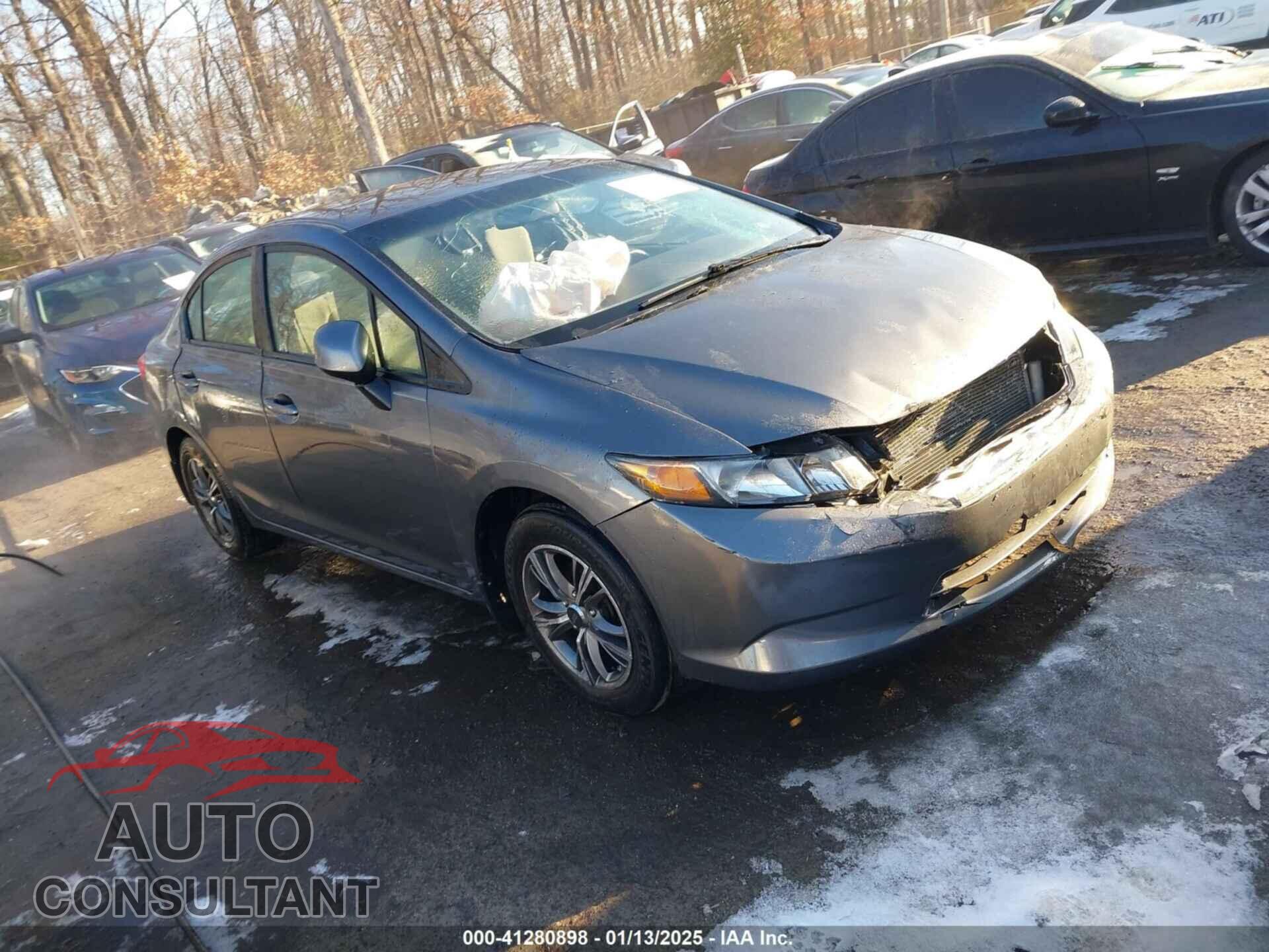 HONDA CIVIC SDN 2012 - 2HGFB2F68CH322110