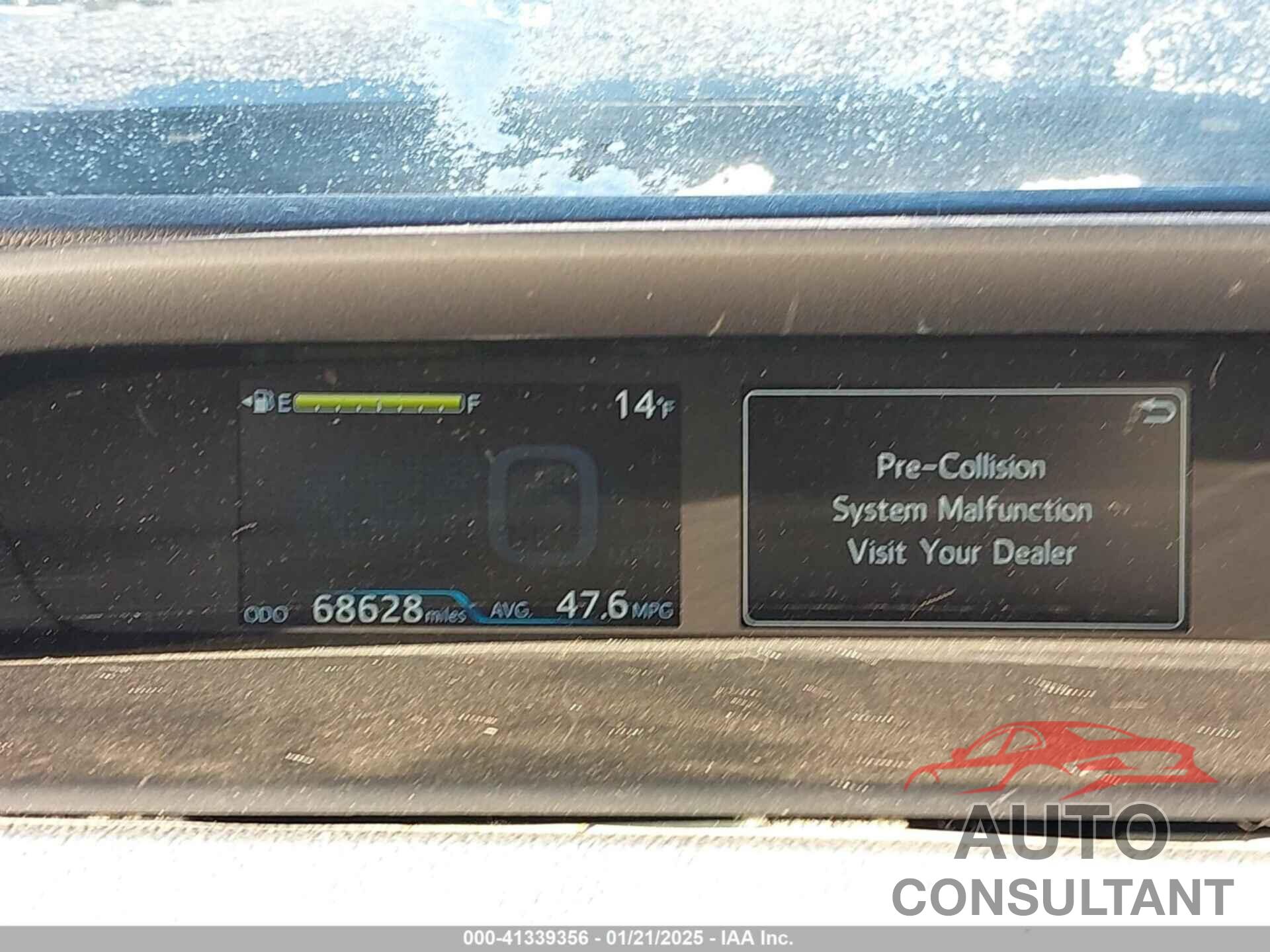 TOYOTA PRIUS 2019 - JTDL9RFU5K3002801