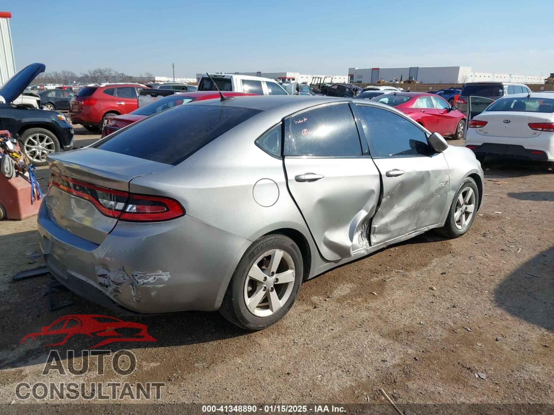 DODGE DART 2015 - 1C3CDFBB2FD180378