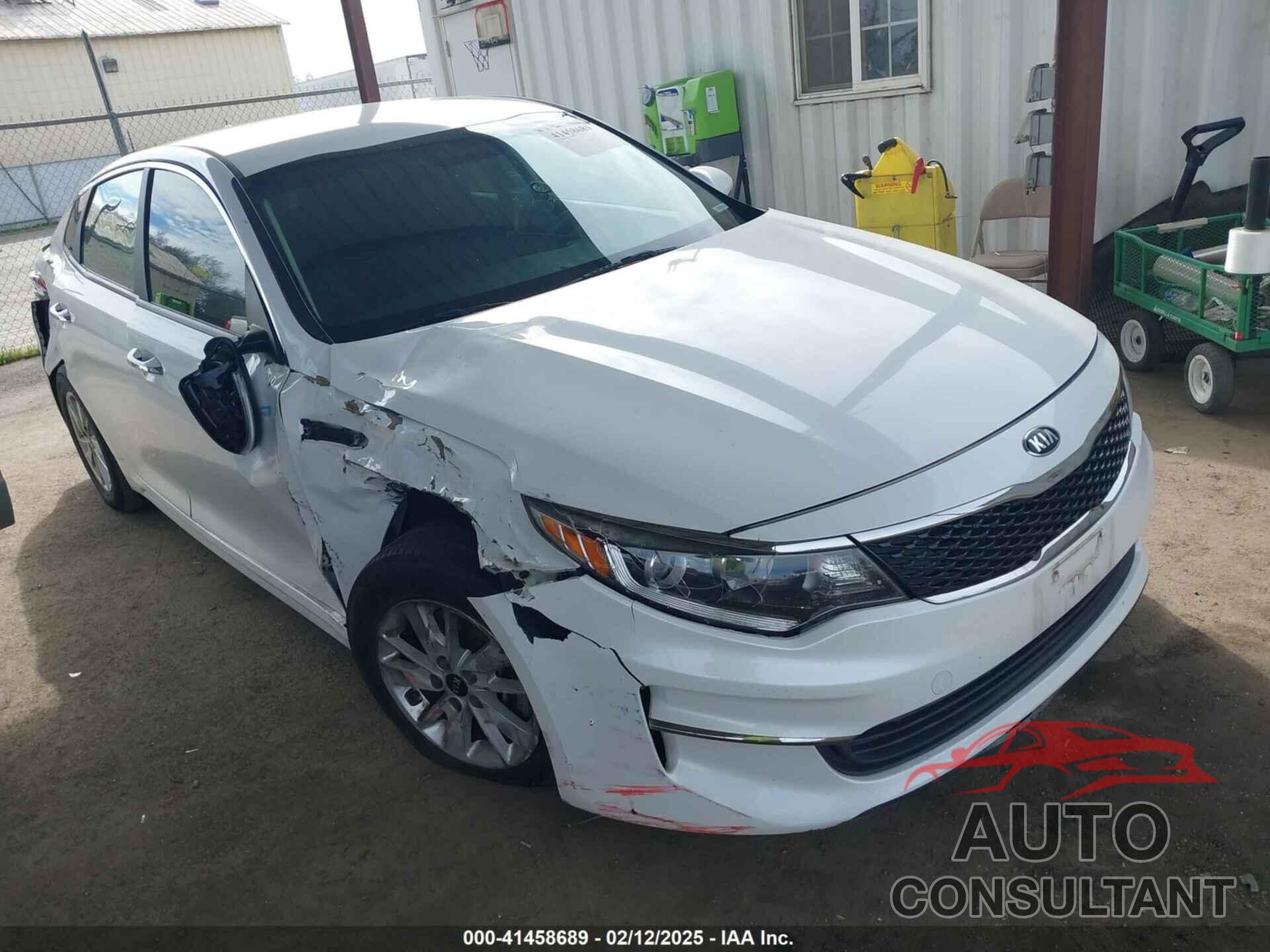 KIA OPTIMA 2016 - KNAGT4L32G5101652