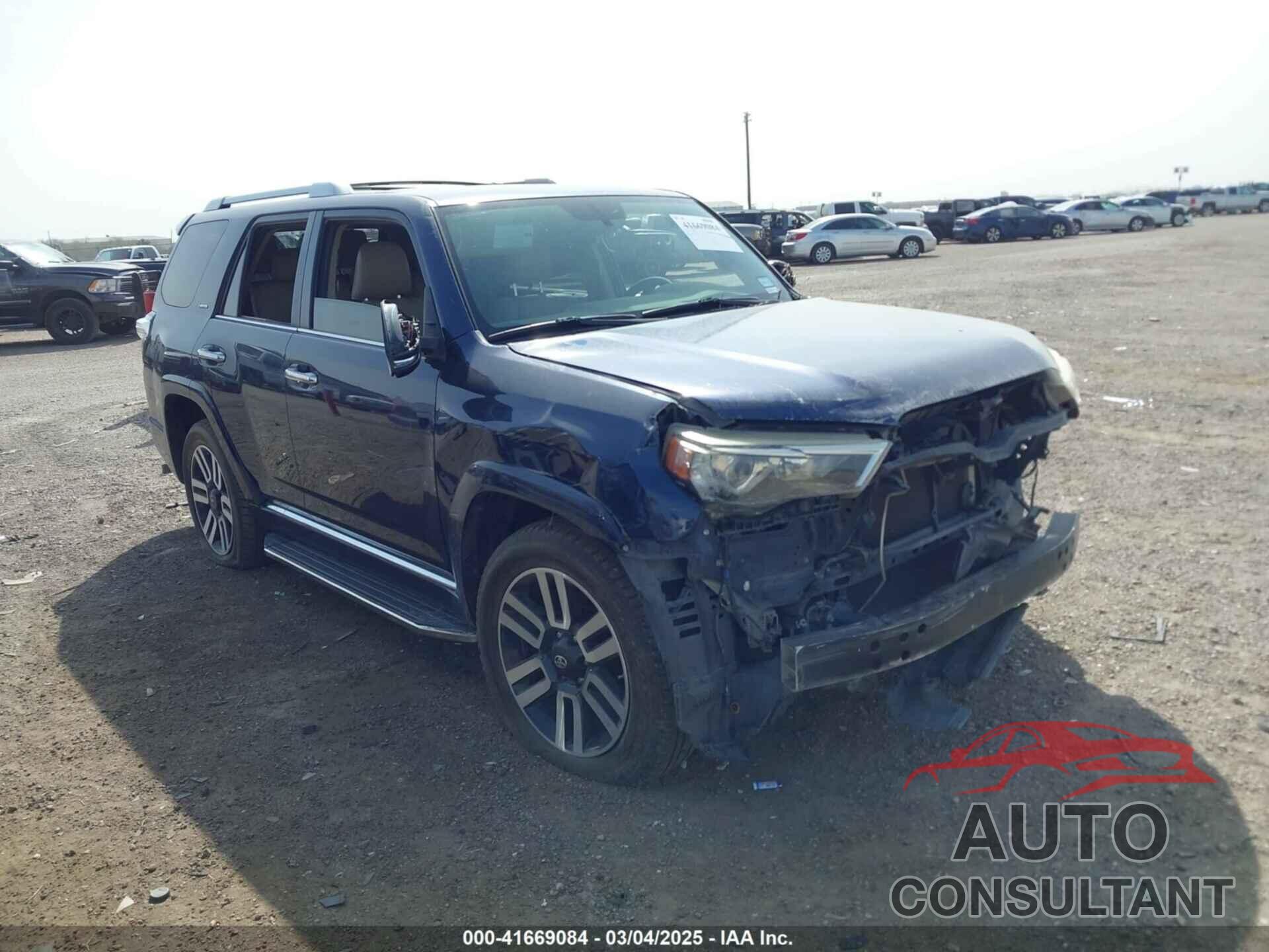 TOYOTA 4RUNNER 2015 - JTEZU5JRXF5105884