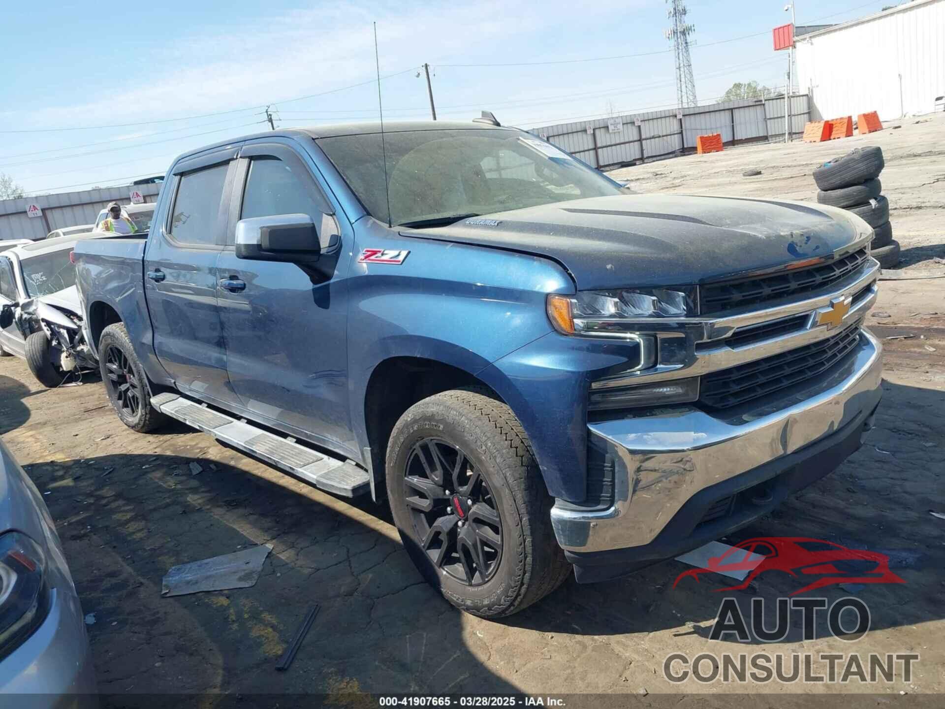 CHEVROLET SILVERADO 1500 2021 - 3GCUYDET7MG225635