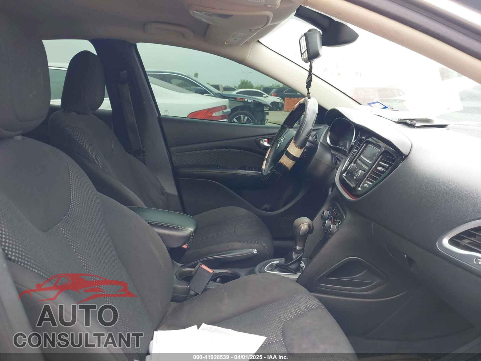 DODGE DART 2015 - 1C3CDFAA6FD252692