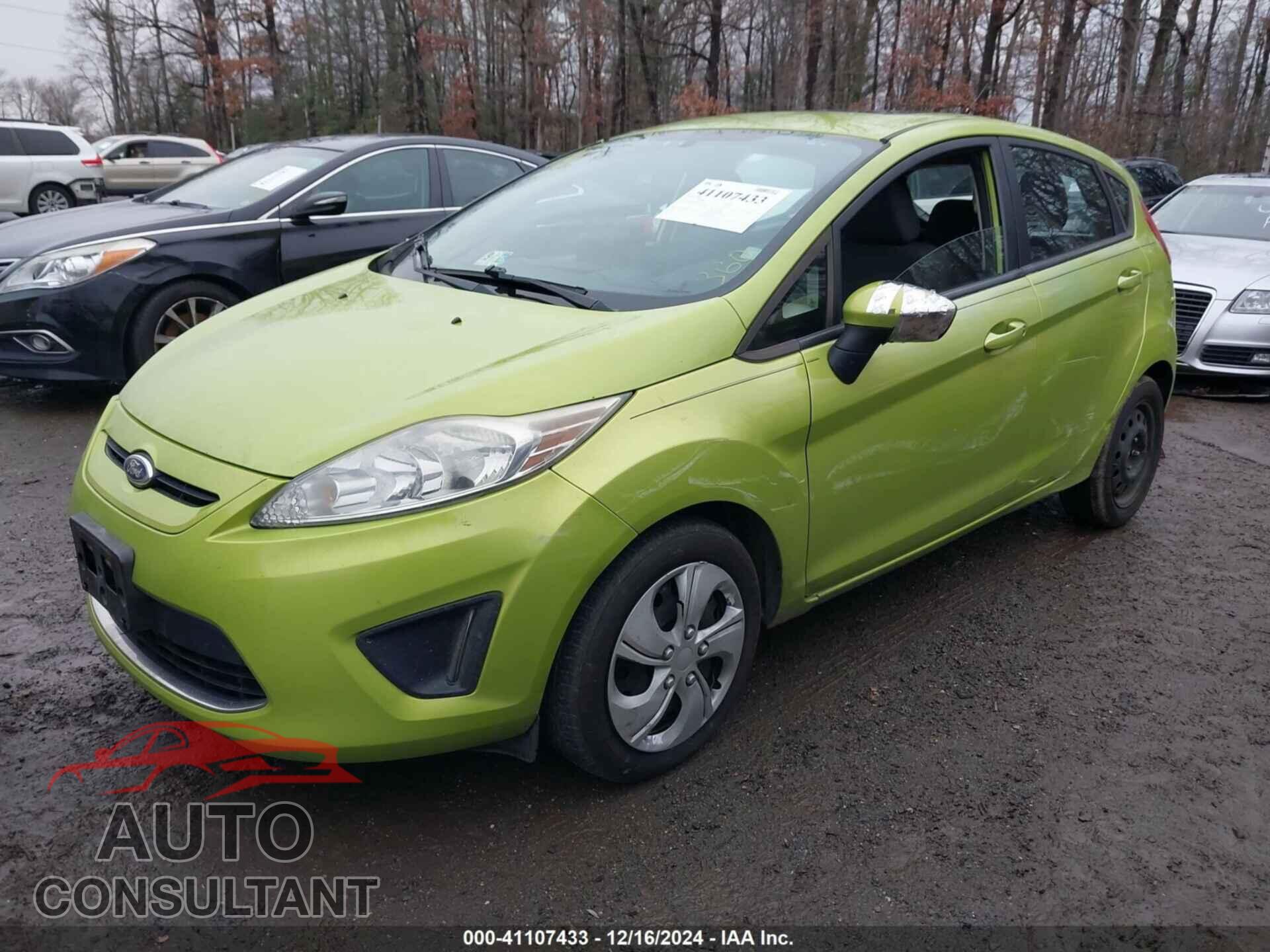 FORD FIESTA 2012 - 3FADP4EJ7CM186603
