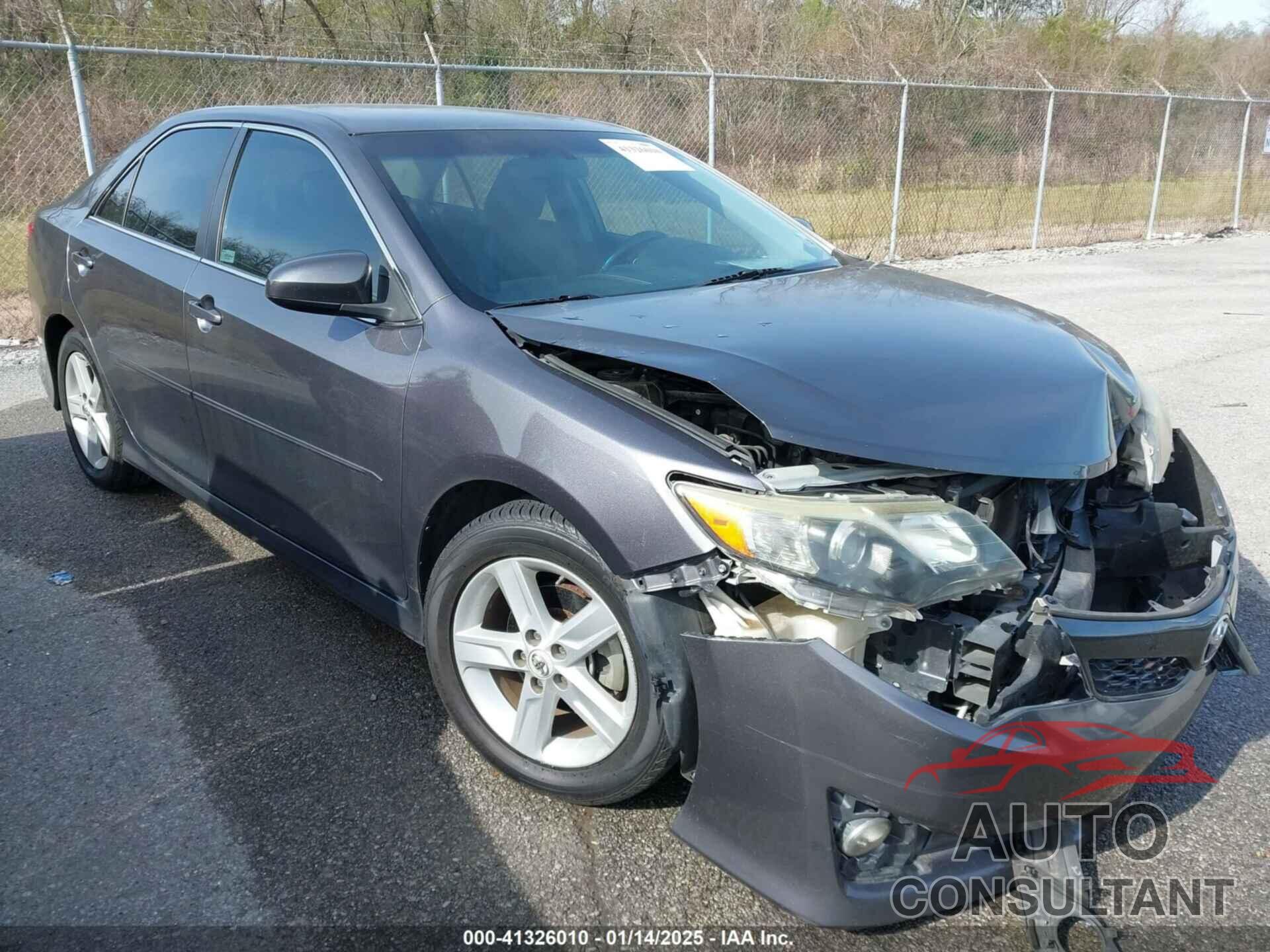 TOYOTA CAMRY 2012 - 4T1BF1FK8CU130767