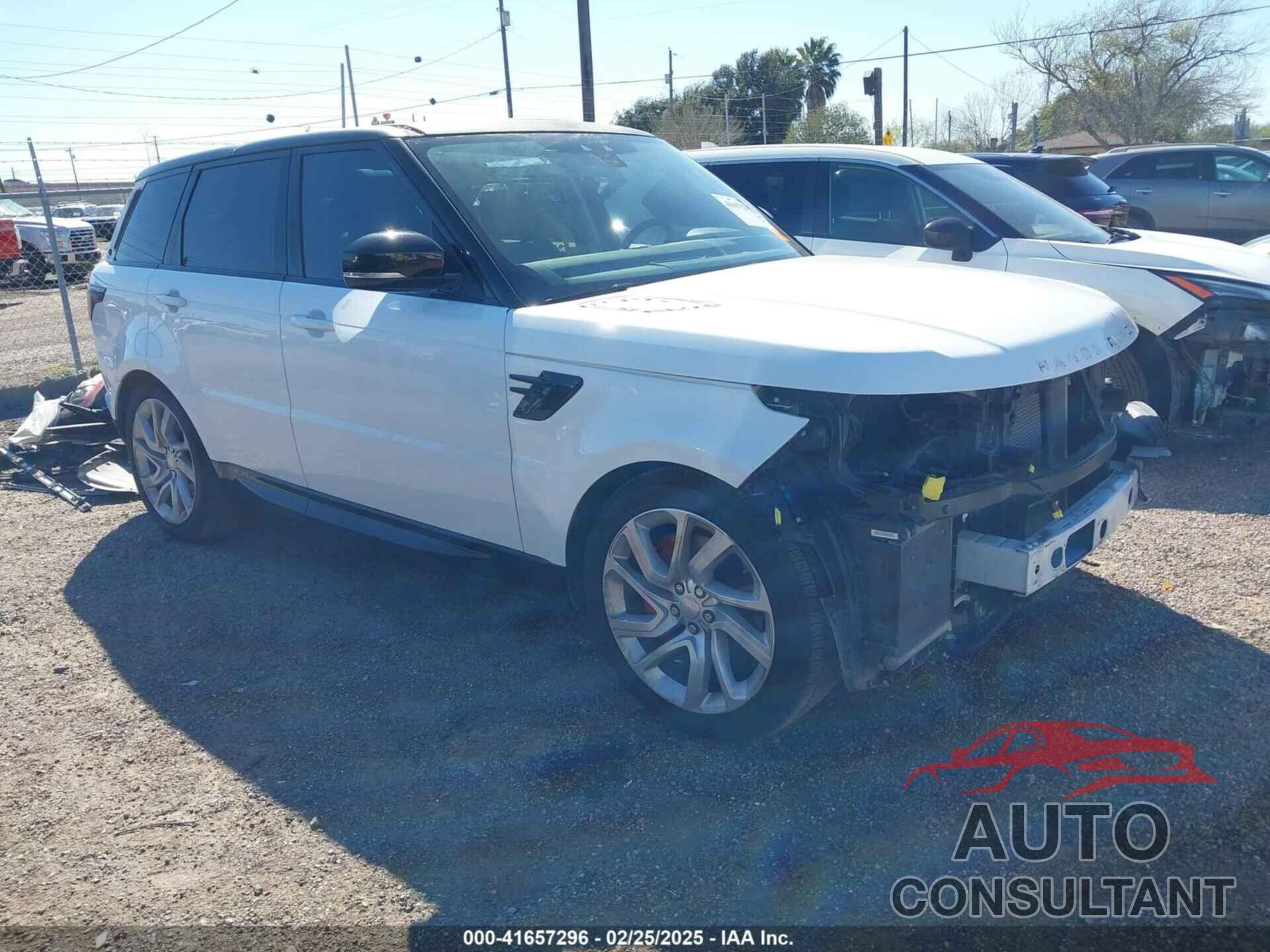 LAND ROVER RANGE ROVER SPORT 2019 - SALWR2RV0KA416615