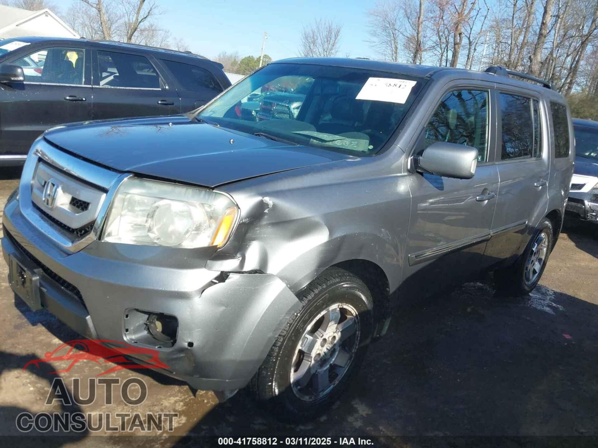 HONDA PILOT 2009 - 5FNYF48849B033892