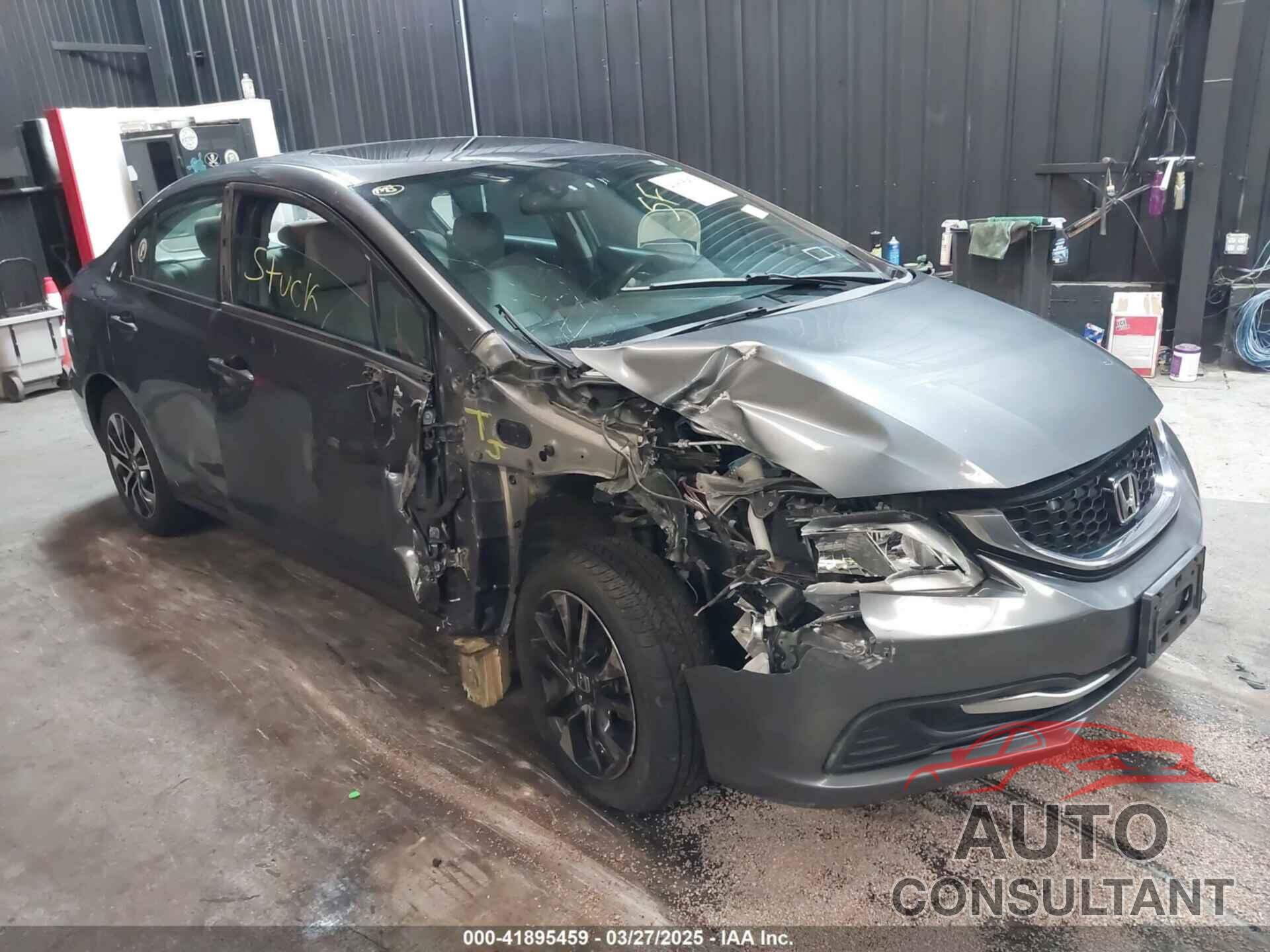 HONDA CIVIC 2013 - 19XFB2F83DE256028