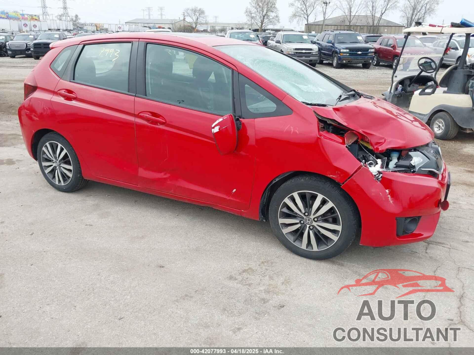 HONDA FIT 2015 - 3HGGK5H80FM778595