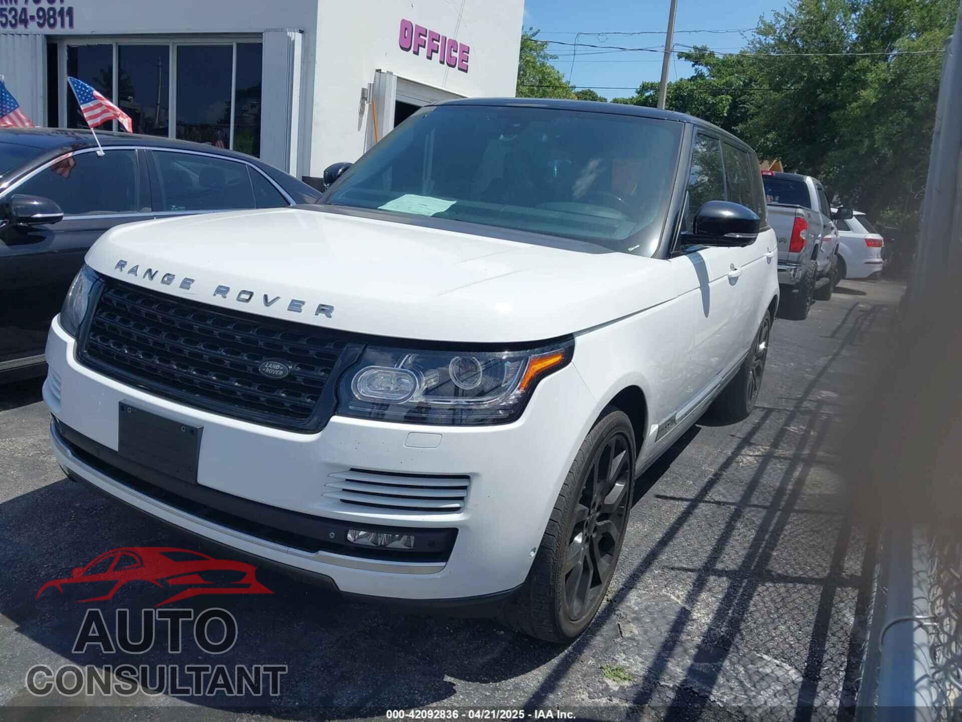 LAND ROVER RANGE ROVER 2015 - SALGS3TF6FA229384