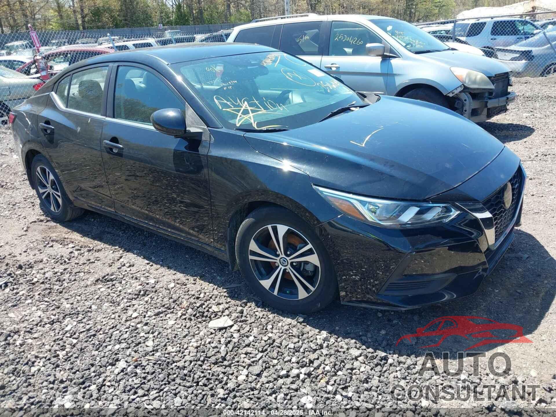 NISSAN SENTRA 2020 - 3N1AB8CV9LY205897