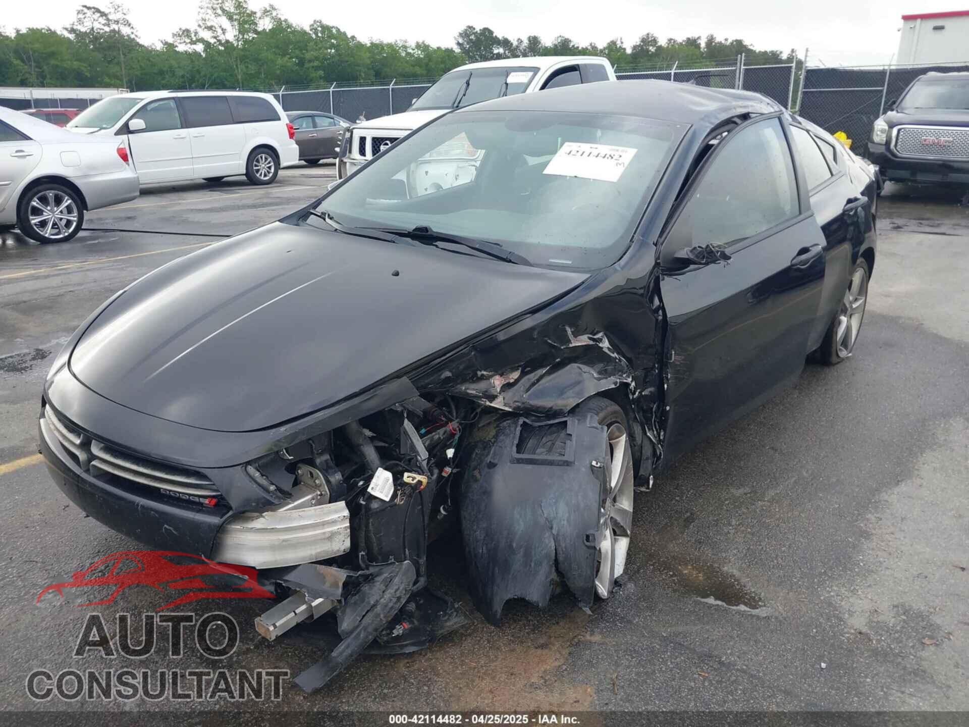 DODGE DART 2014 - 1C3CDFEB0ED668576