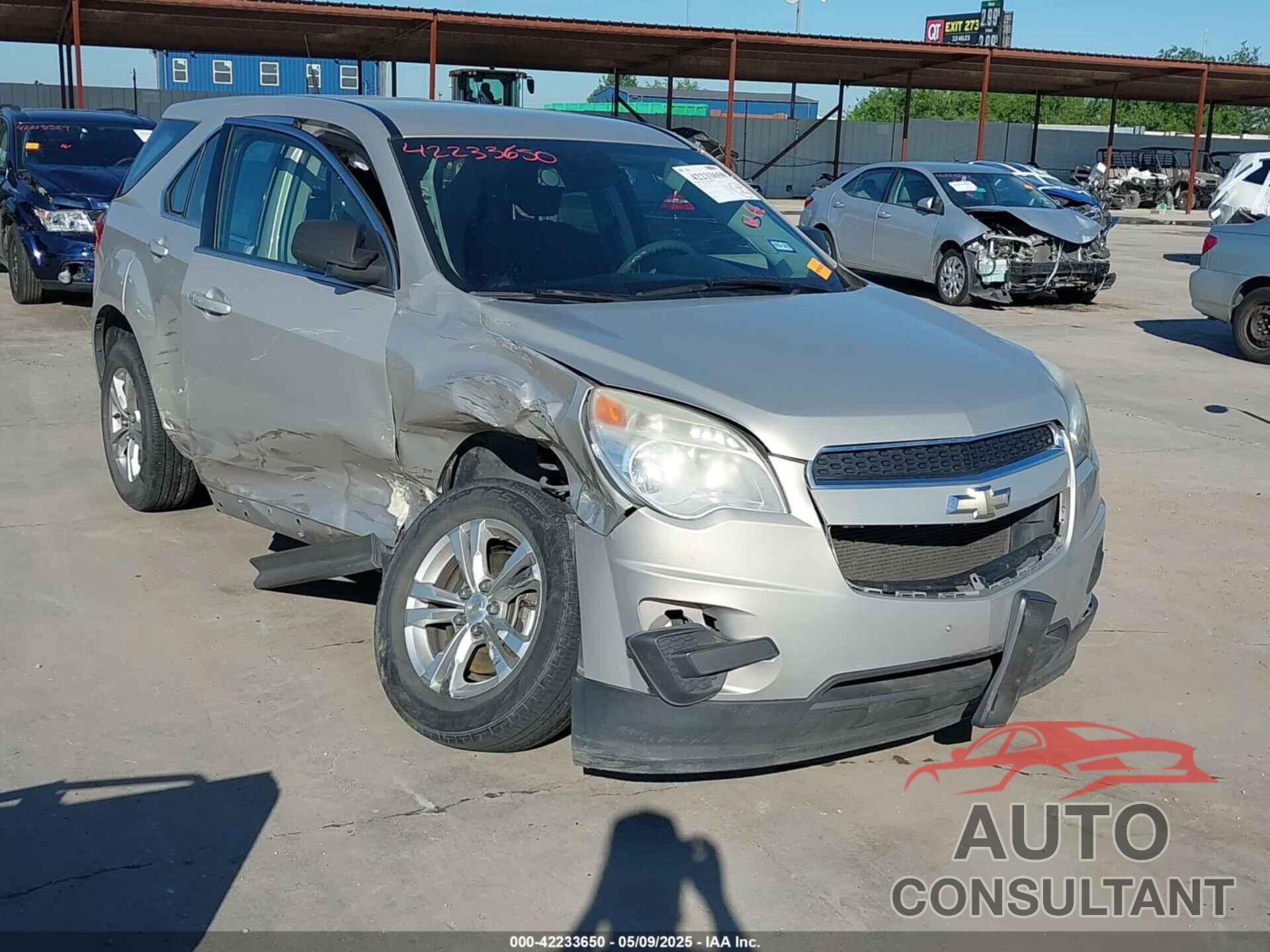 CHEVROLET EQUINOX 2012 - 2GNALBEK4C1325803