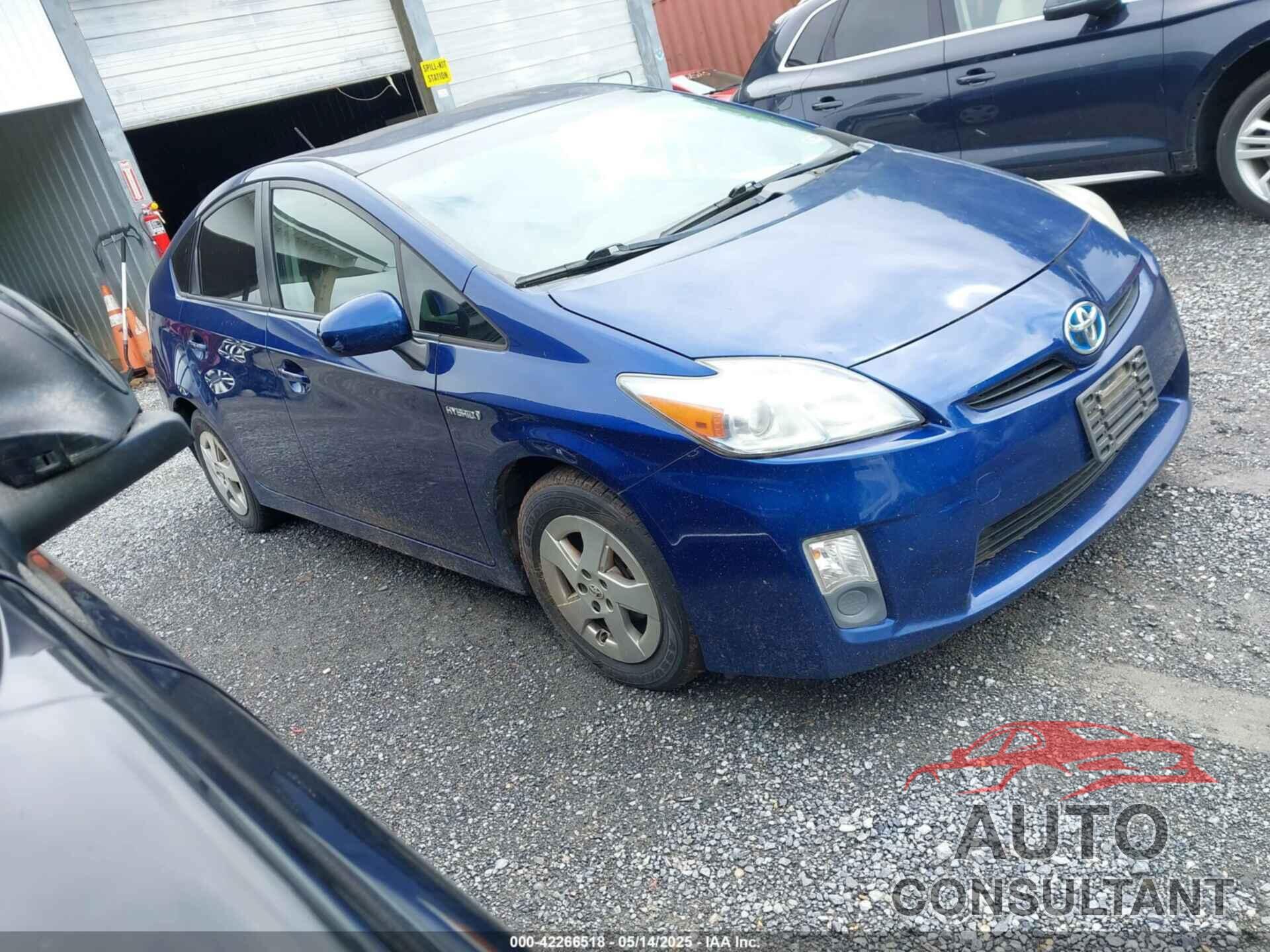 TOYOTA PRIUS 2011 - JTDKN3DU6B1384100